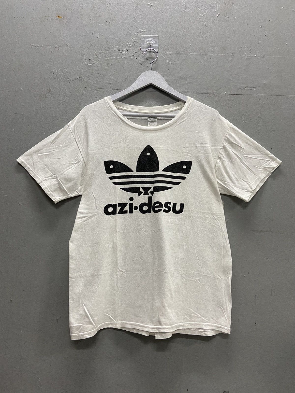 Japanese Brand AZI DESU JAPANESE SHORT SLEEVE TEE SHIRT Size US L / EU 52-54 / 3 - 1 Thumbnail