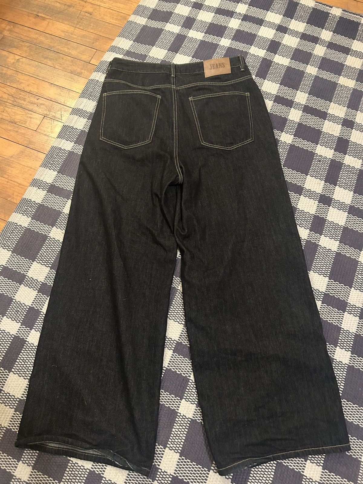 Other Baggy raw denim pants Size US 32 / EU 48 - 2 Thumbnail