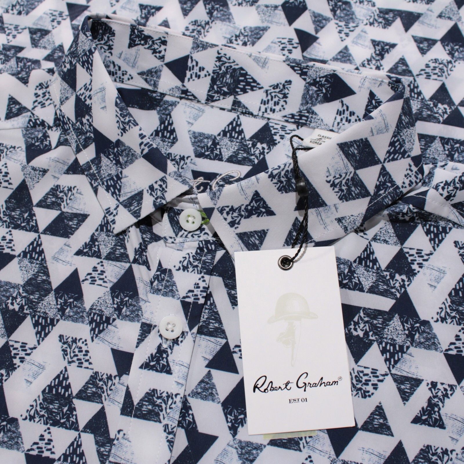 Robert Graham Robert Graham New with tags Shirt Size L US In Blue Size US L / EU 52-54 / 3 - 1 Thumbnail