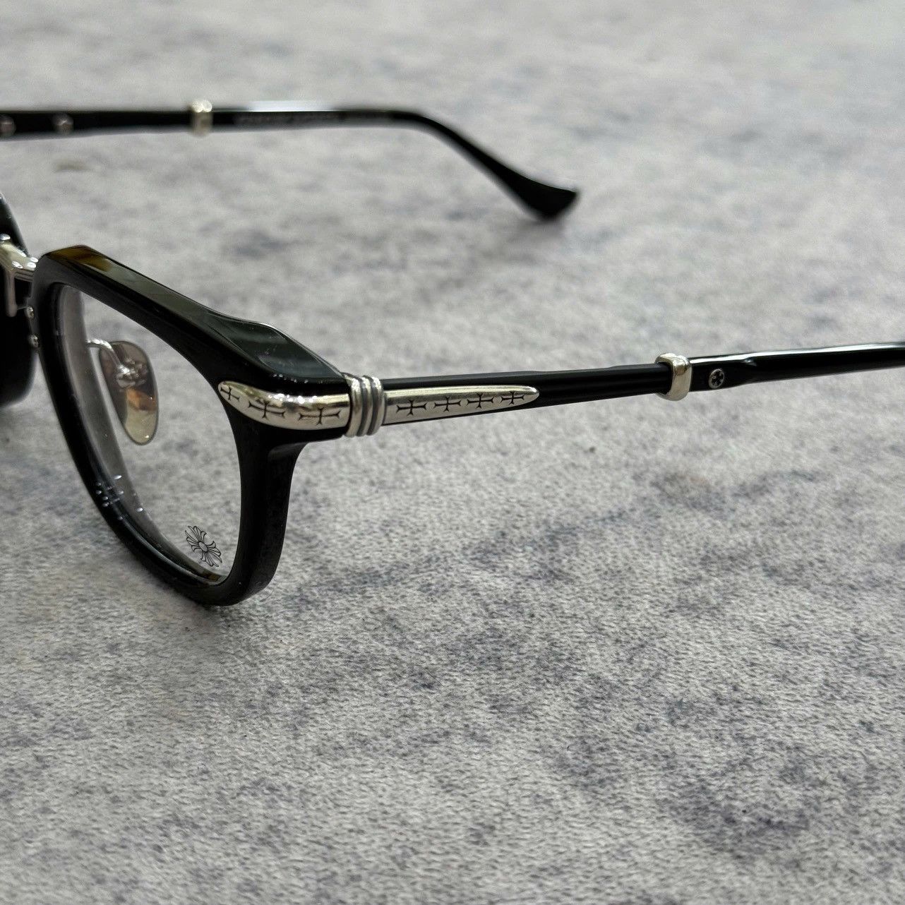 Chrome Hearts CHROME HEARTS TITANASLUVR BLACK/SHINY SILVER Size ONE SIZE - 2 Thumbnail