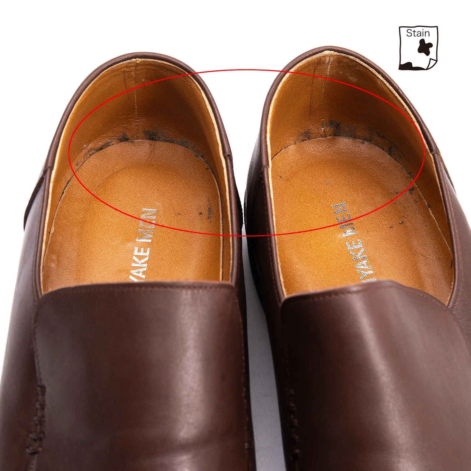 Issey Miyake Leather Slip-On Shoes in Brown Size 25 Size US 7 / EU 40 - 9 Thumbnail