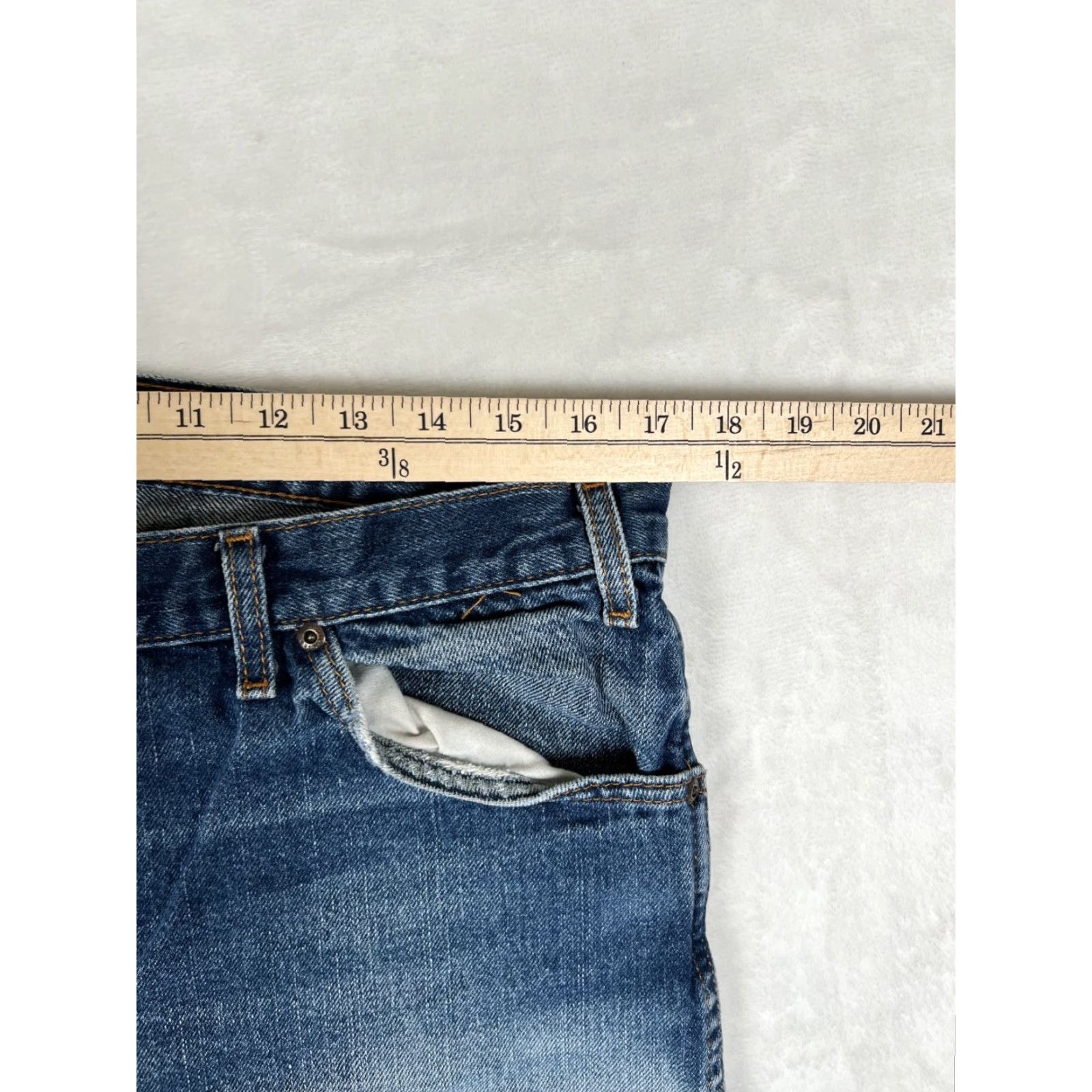 Dickies VINTAGE Dickies Jeans Denim 34x34 36x34 Size 32/36 Inseam 36 Blue Men Straight Grunge 90s USA Read Size US 36 / EU 52 - 4 Thumbnail