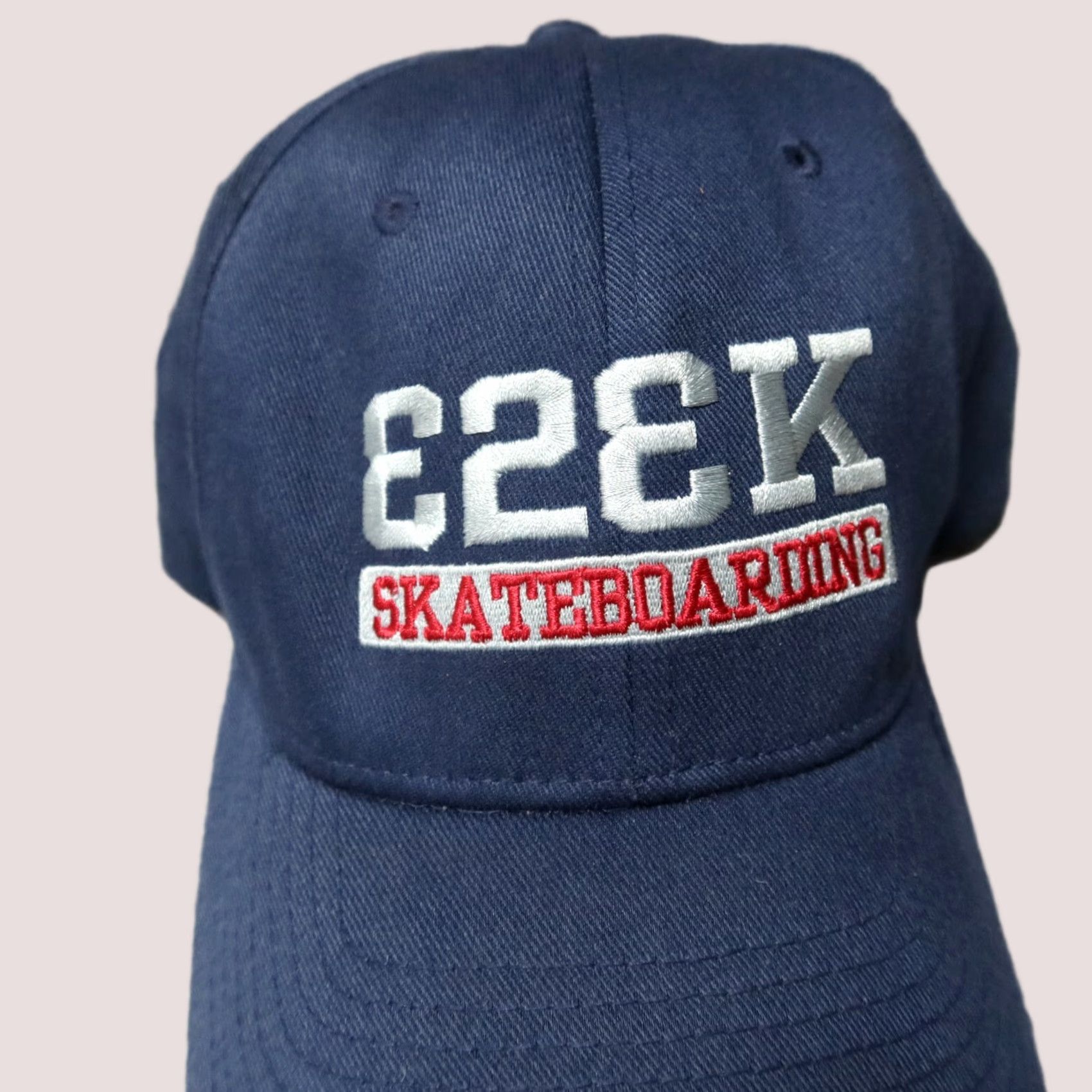 Vintage VINTAGE Ezekiel Flexfit Hat Navy Men One Size Flexfit Hat Navy Skateboard Gear Size ONE SIZE - 1 Thumbnail