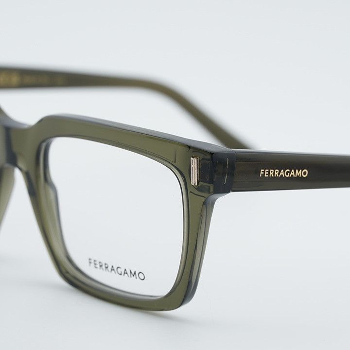 Salvatore Ferragamo Salvatore Ferragamo SF2993 320 Unisex Eyeglasses Khaki 53mm Size ONE SIZE - 3 Thumbnail