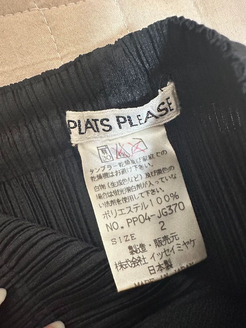 Issey Miyake Issey Miyake size:2 Black double-zipper skirt Size 23" - 3 Thumbnail