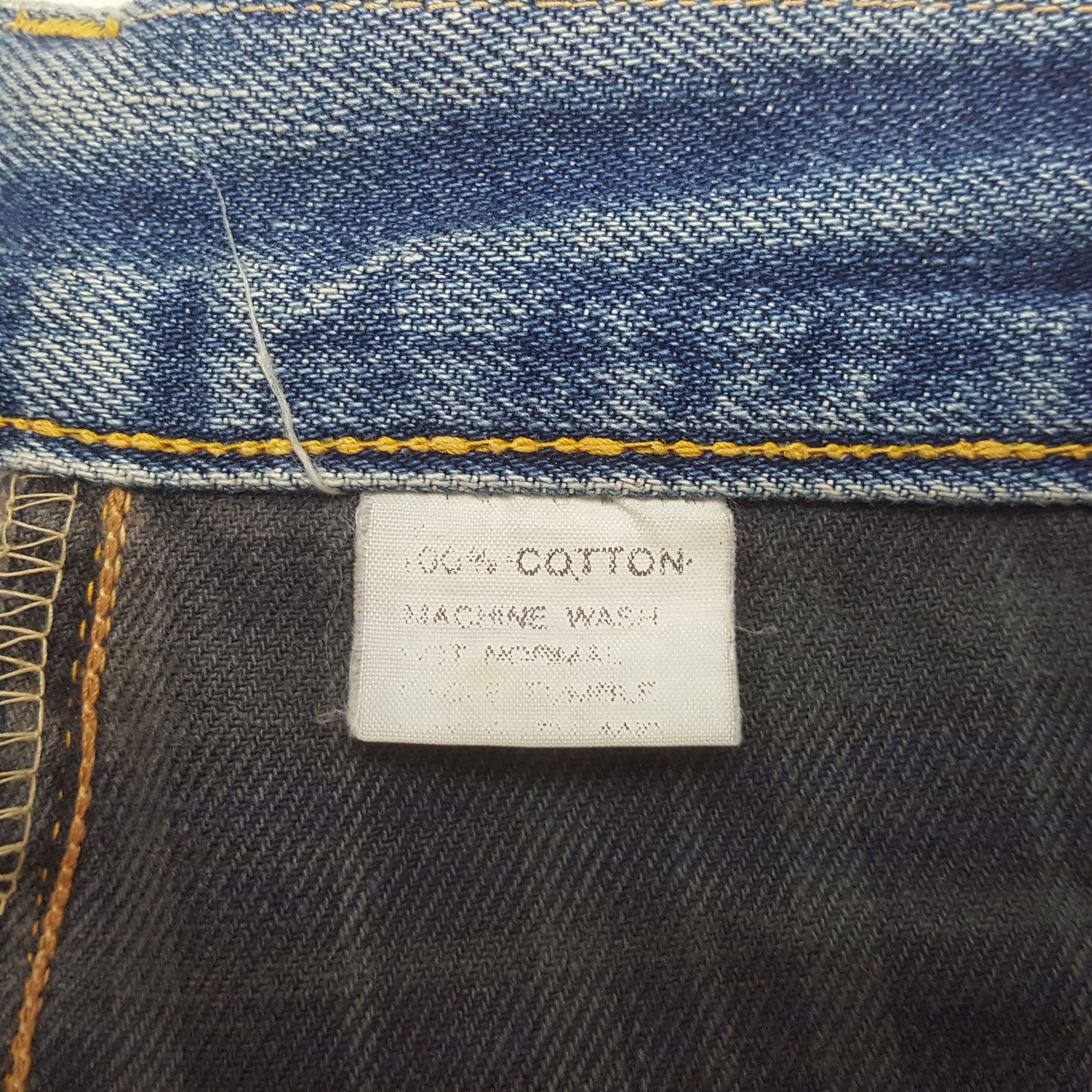 Evisu Vintage Evis Japanese Brand Daicock Custom Jeans RR28 Size US 28 / EU 44 - 10 Thumbnail