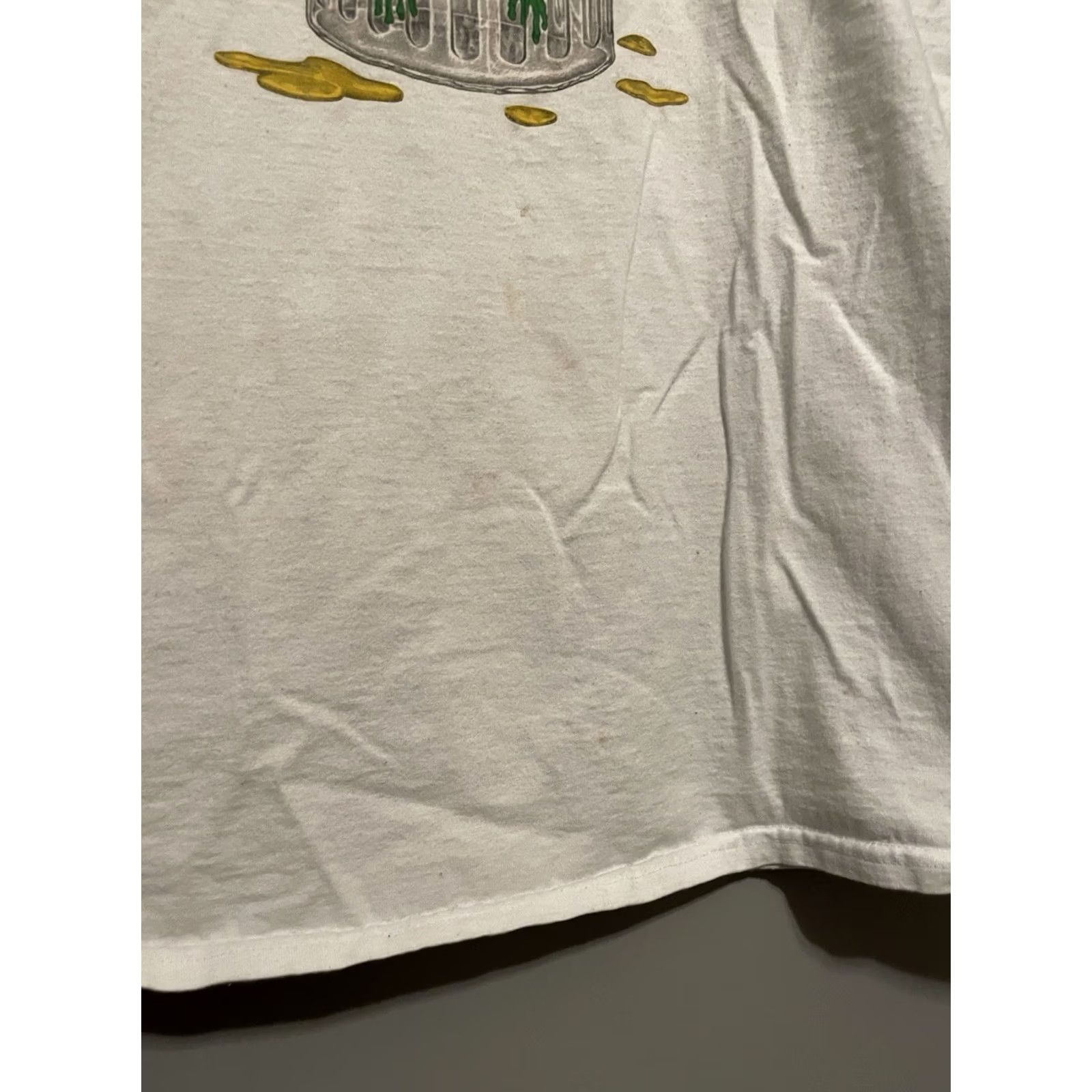 Fruit Of The Loom VINTAGE Frog Beer White T-Shirt Mens XL Nike? Size US XL / EU 56 / 4 - 7 Thumbnail