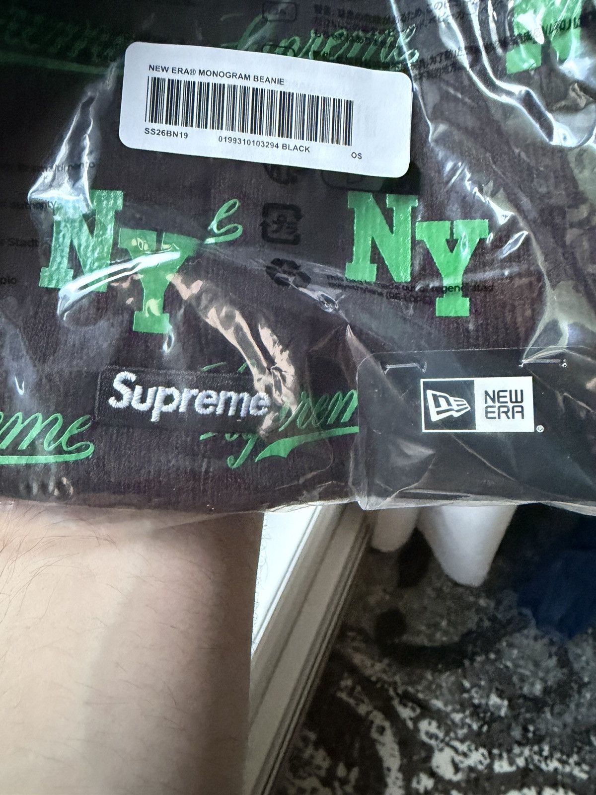 New Era New Era Monogram Beanie Size ONE SIZE - 4 Thumbnail