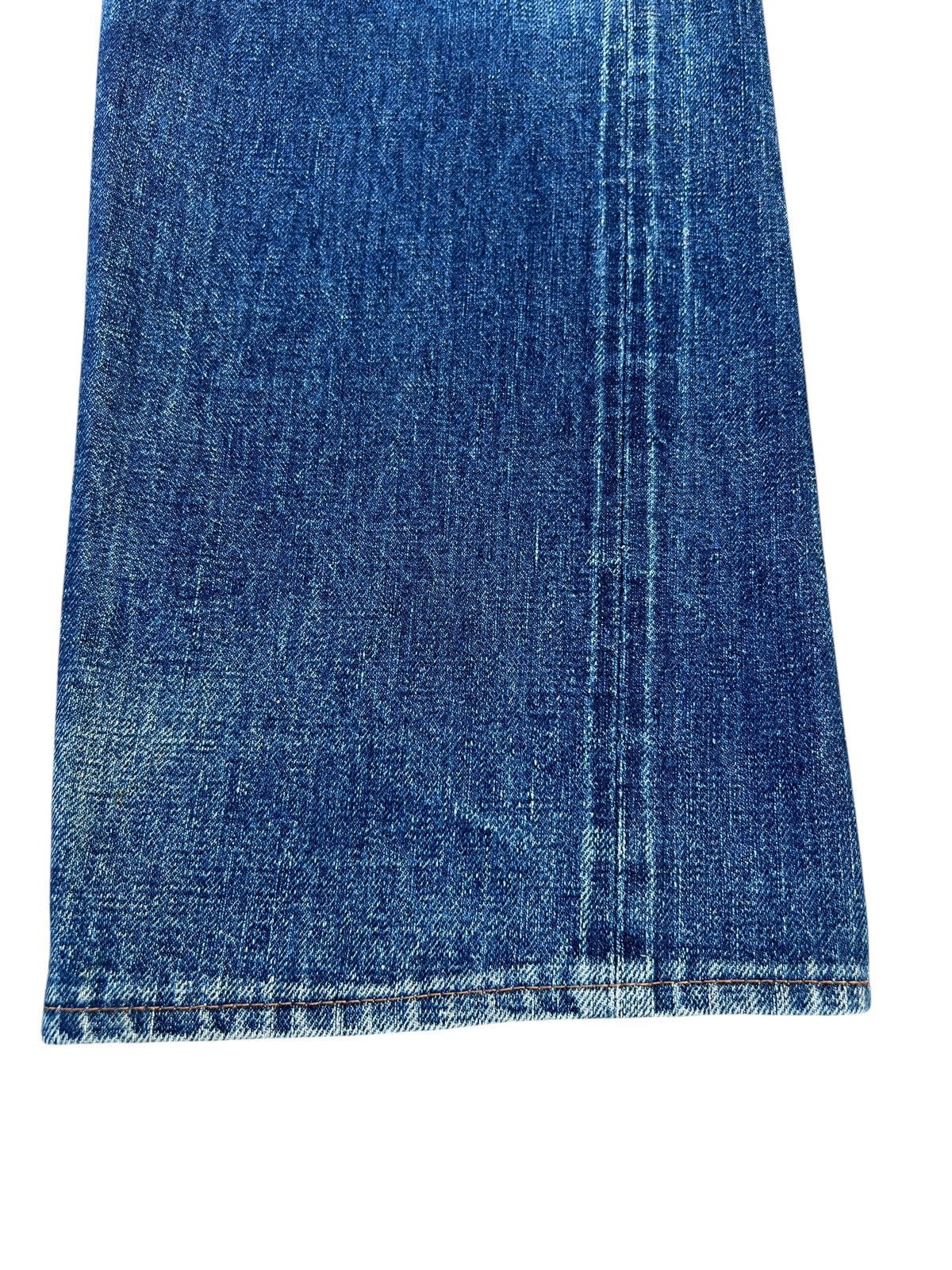 Denime Vintage 90s DENIME Japan Leather Patch Denim Selvedge Jeans Size US 29 - 11 Thumbnail