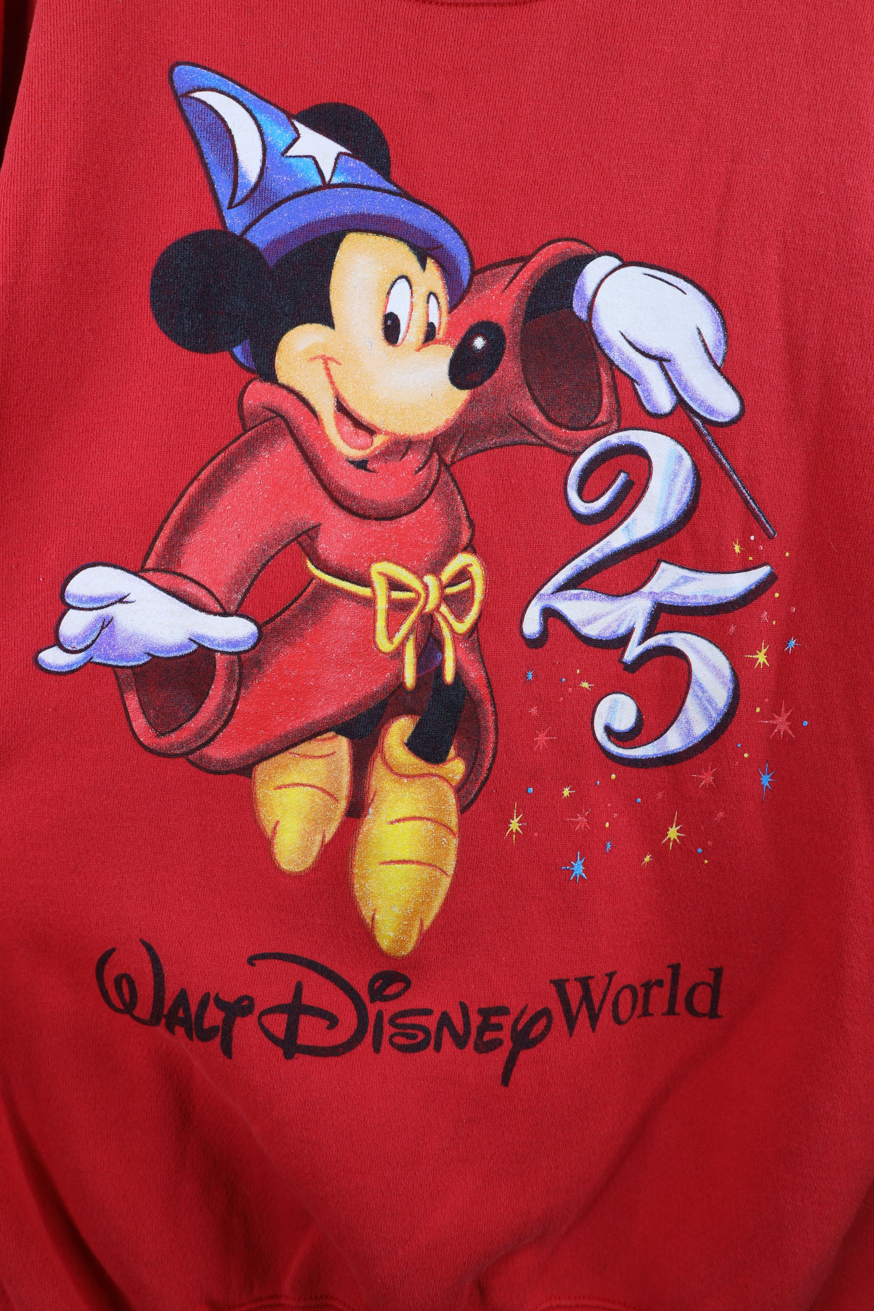 Disney × Vintage Vintage 90s Disney Anniversary Disney World Sweatshirt USA Size US L / EU 52-54 / 3 - 4 Thumbnail