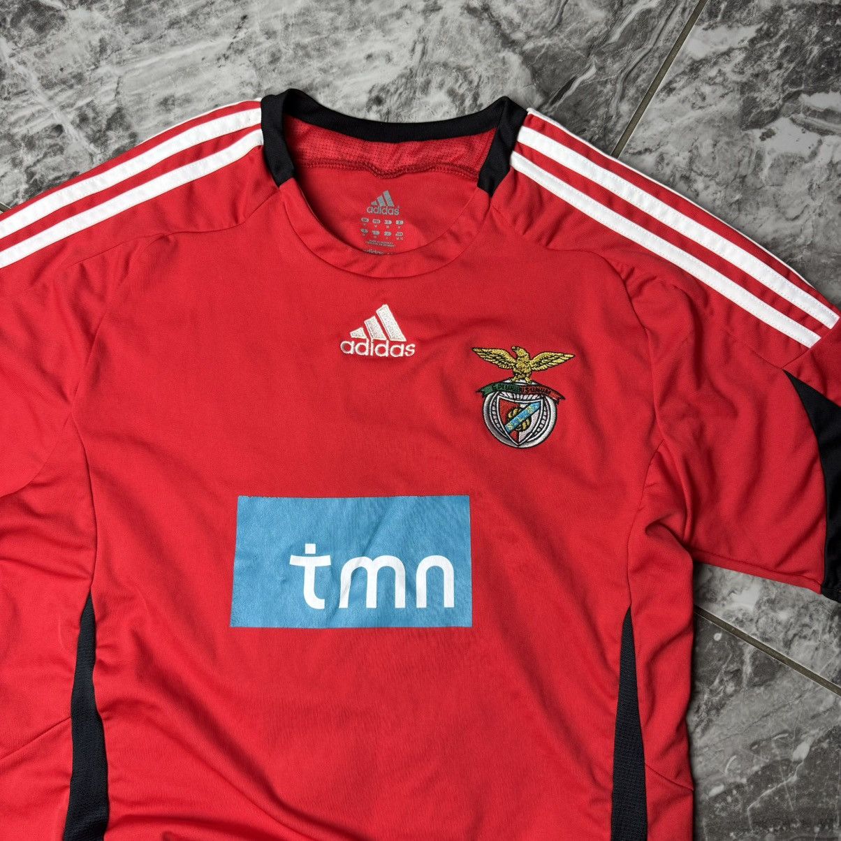 Adidas × Vintage Benfica 2008-09 Adidas Men’s Soccer Football Home Jersey Size US M / EU 48-50 / 2 - 3 Thumbnail