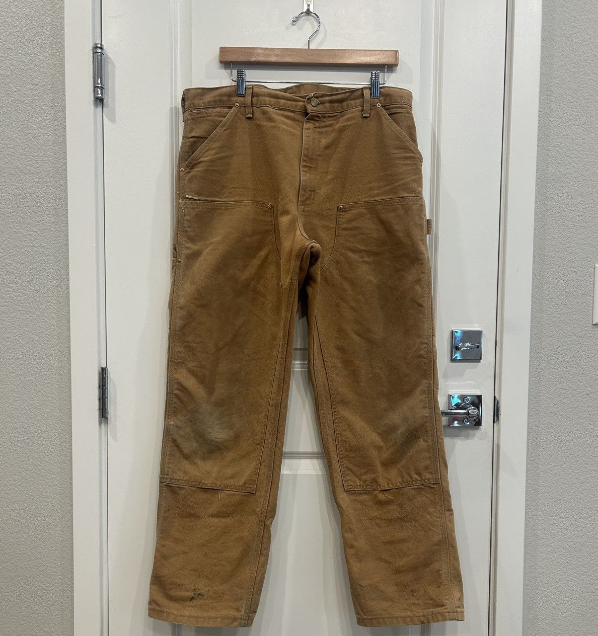 Carhartt Vintage 80’s Carhartt Double Knee Pants Size 36 X 32 Size US 36 / EU 52 - 1 Thumbnail