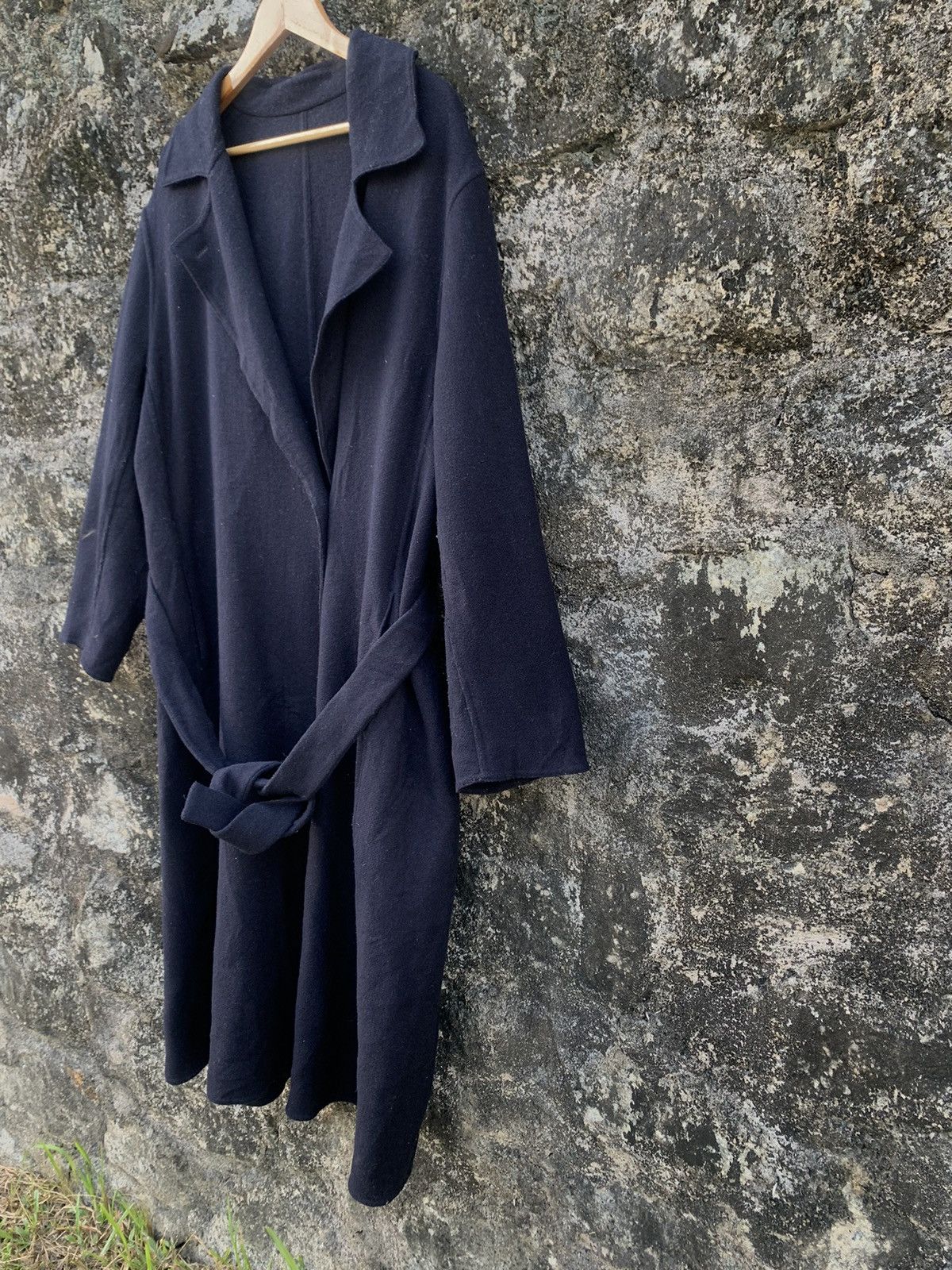 Japanese Brand Ines De La Fressange Wool Long Jacket Size US XL / EU 56 / 4 - 3 Thumbnail