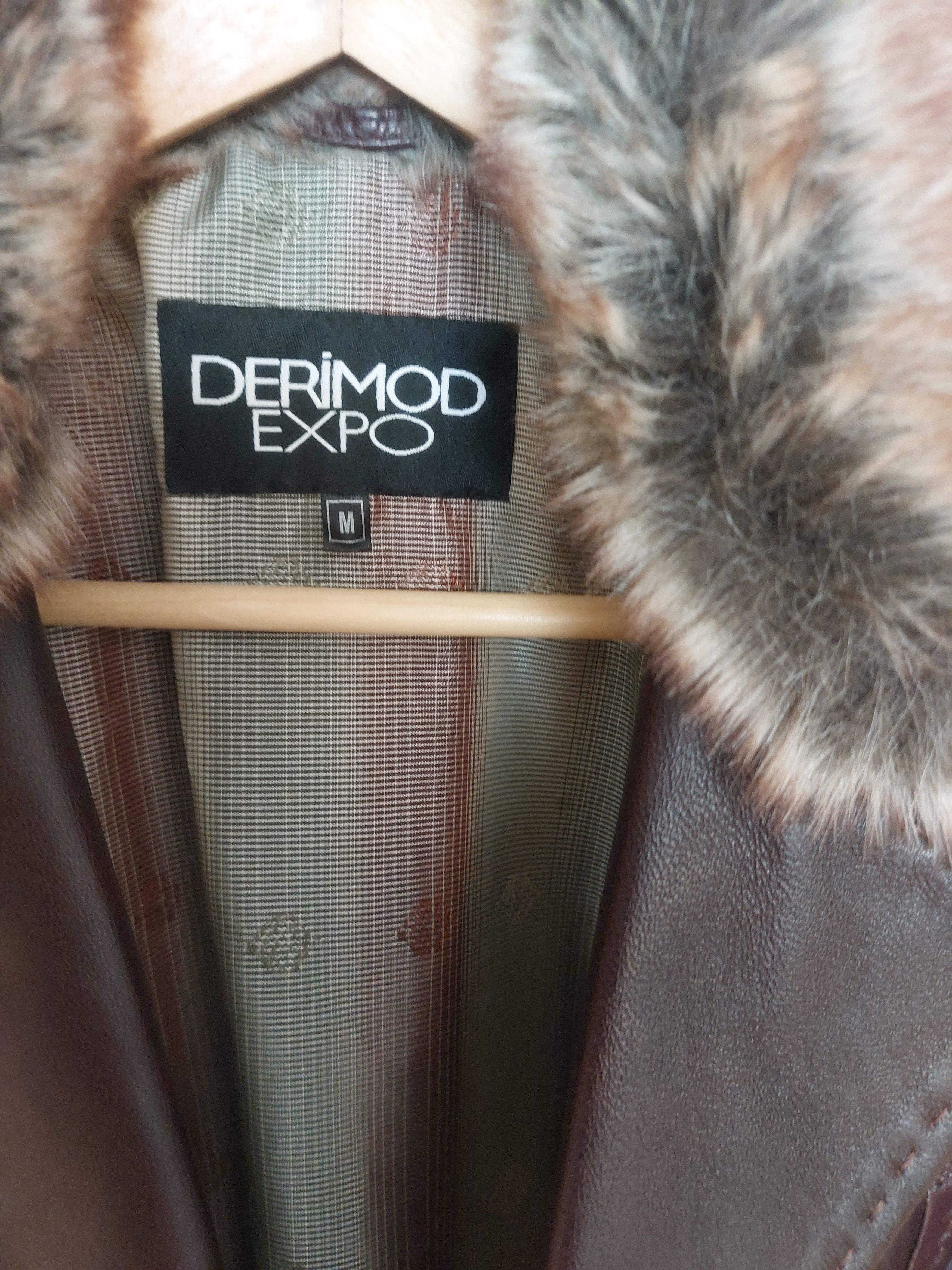 Other Halflong soft leather coat from Derimod, 38 Size M / US 6-8 / IT 42-44 - 3 Thumbnail