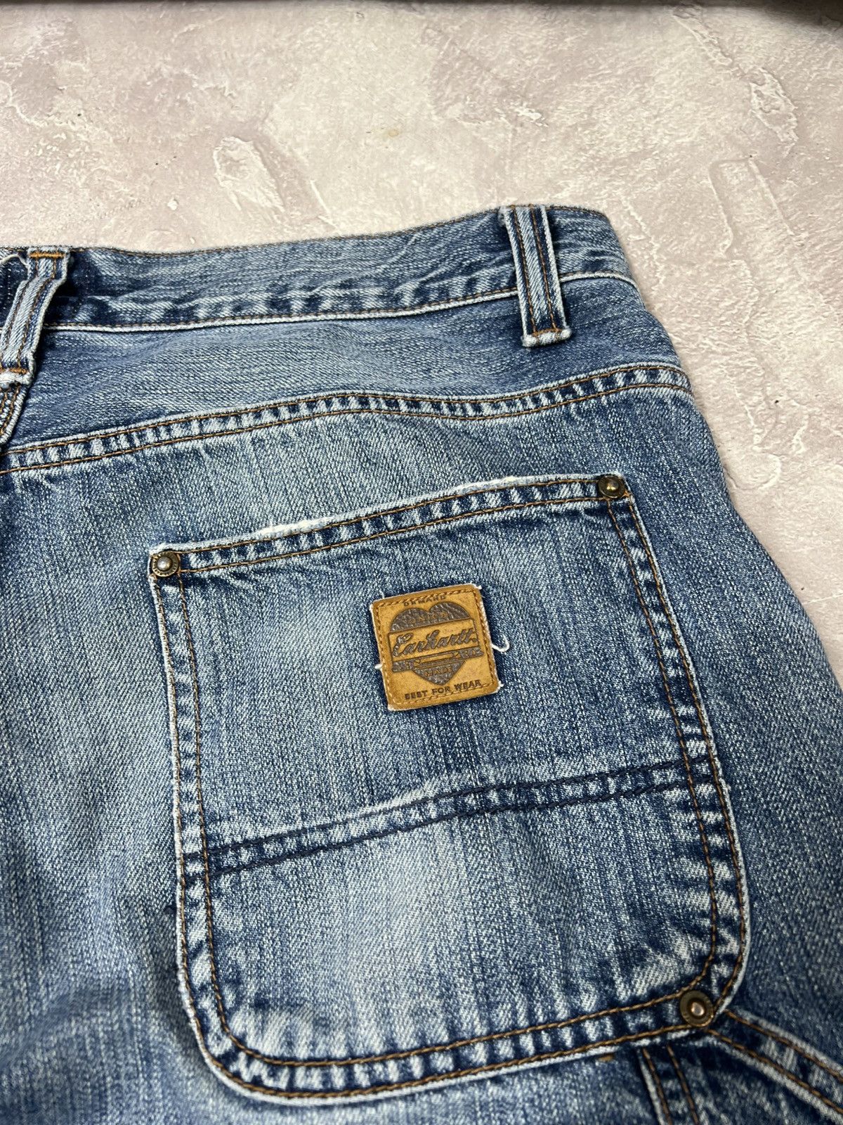 Carhartt Vintage Carhartt Logger Carpenter Distressed Workwear Pants Size US 32 / EU 48 - 6 Thumbnail