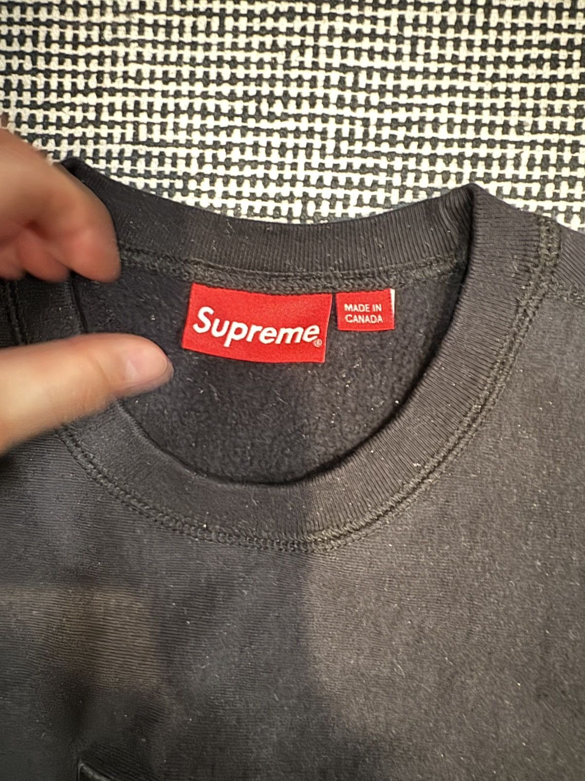 Supreme Supreme Box Logo Crewneck (FW18) Size US M / EU 48-50 / 2 - 2 Thumbnail
