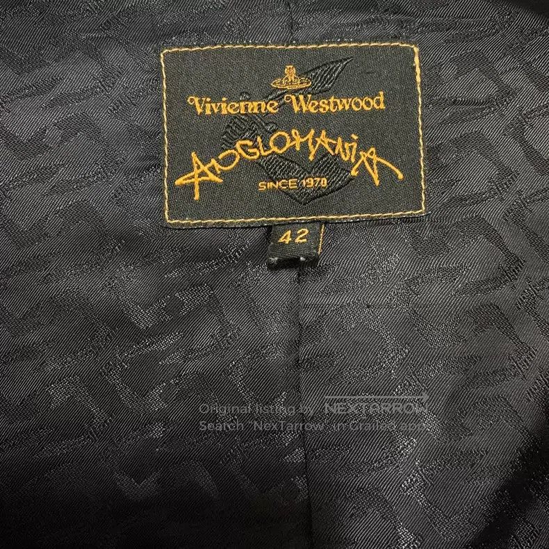 Vivienne Westwood Vivienne Westwood Lapel sculptural black jacket Size M / US 6-8 / IT 42-44 - 8 Thumbnail