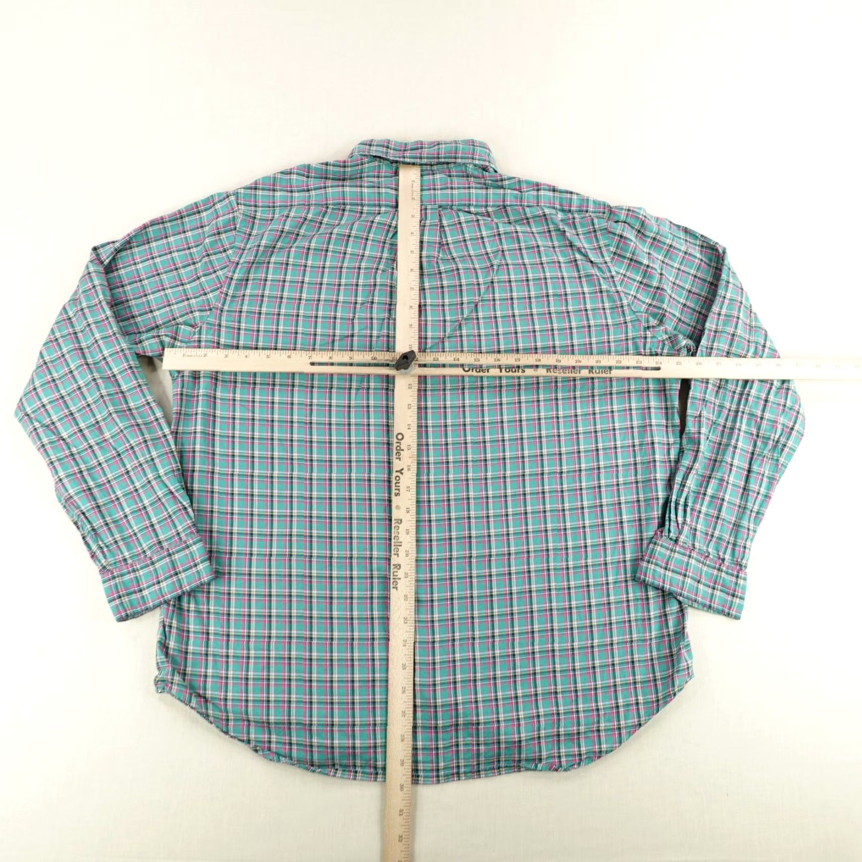 Ralph Lauren Ralph Lauren Shirt Mens XL Purple Plaid Button-Up Long Sleeve Pony Logo Classic Preppy Button-Down Collar Colorful Casual Workwear Size US XXL / EU 58 / 5 - 5 Thumbnail