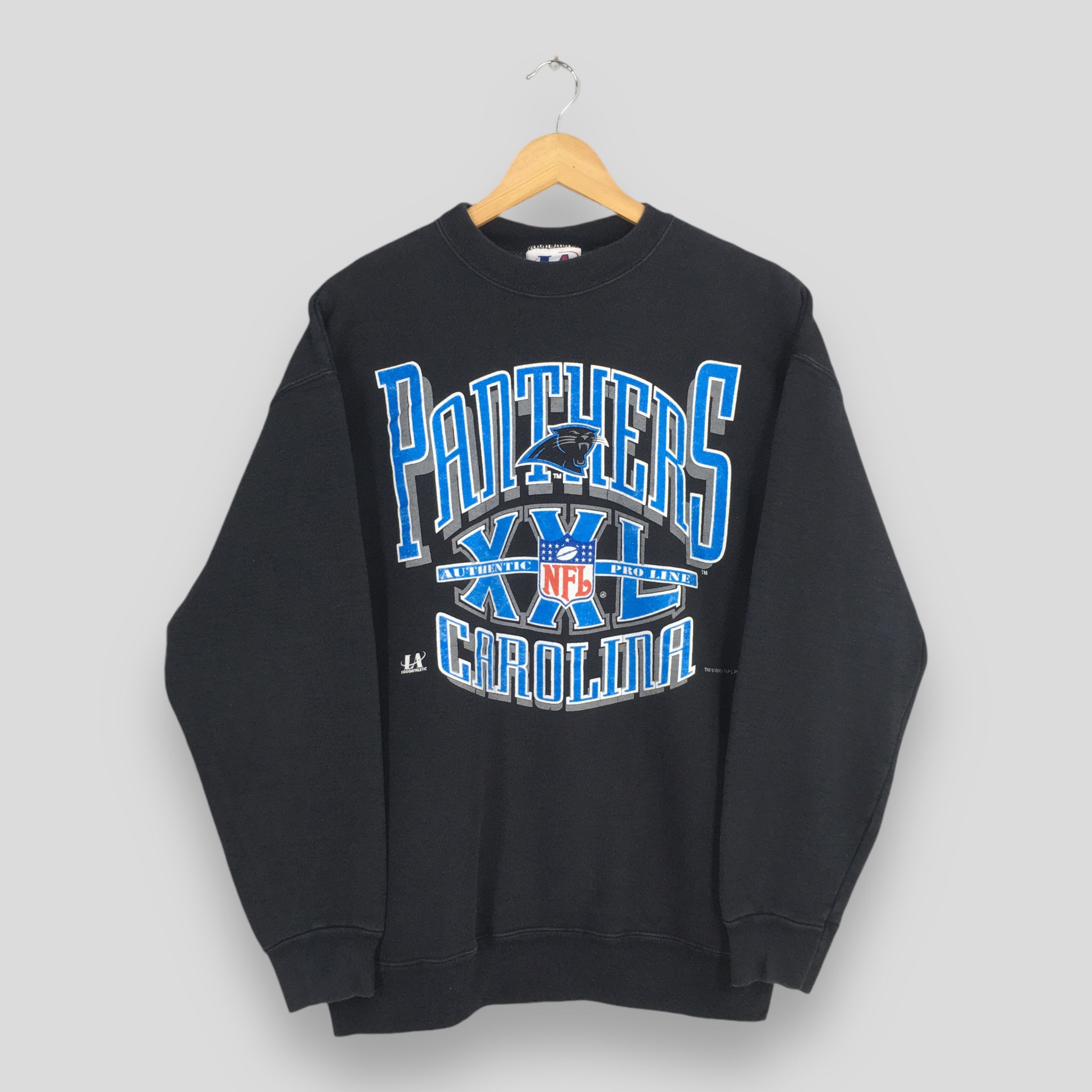 Logo Athletic × NFL × Vintage Vintage Carolina Panthers NFL Sweatshirt Medium Size US M / EU 48-50 / 2 - 1 Thumbnail