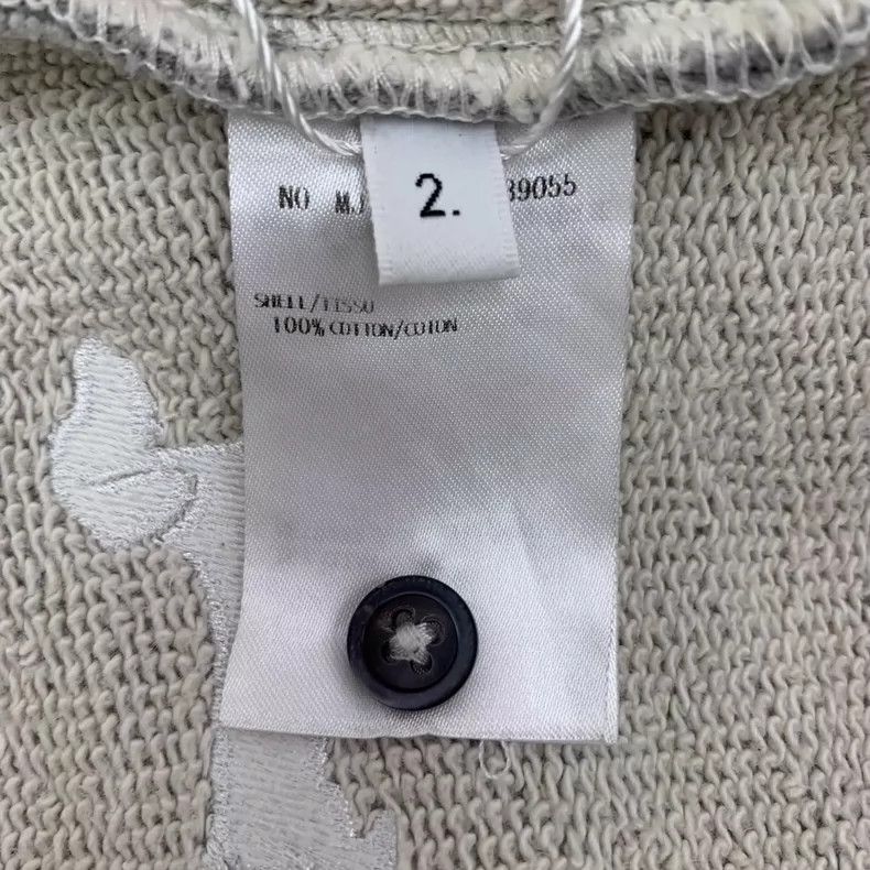 Thom Browne Thom Browne size2 Gray puppy embroidered cotton round neck Size US M / EU 48-50 / 2 - 7 Thumbnail