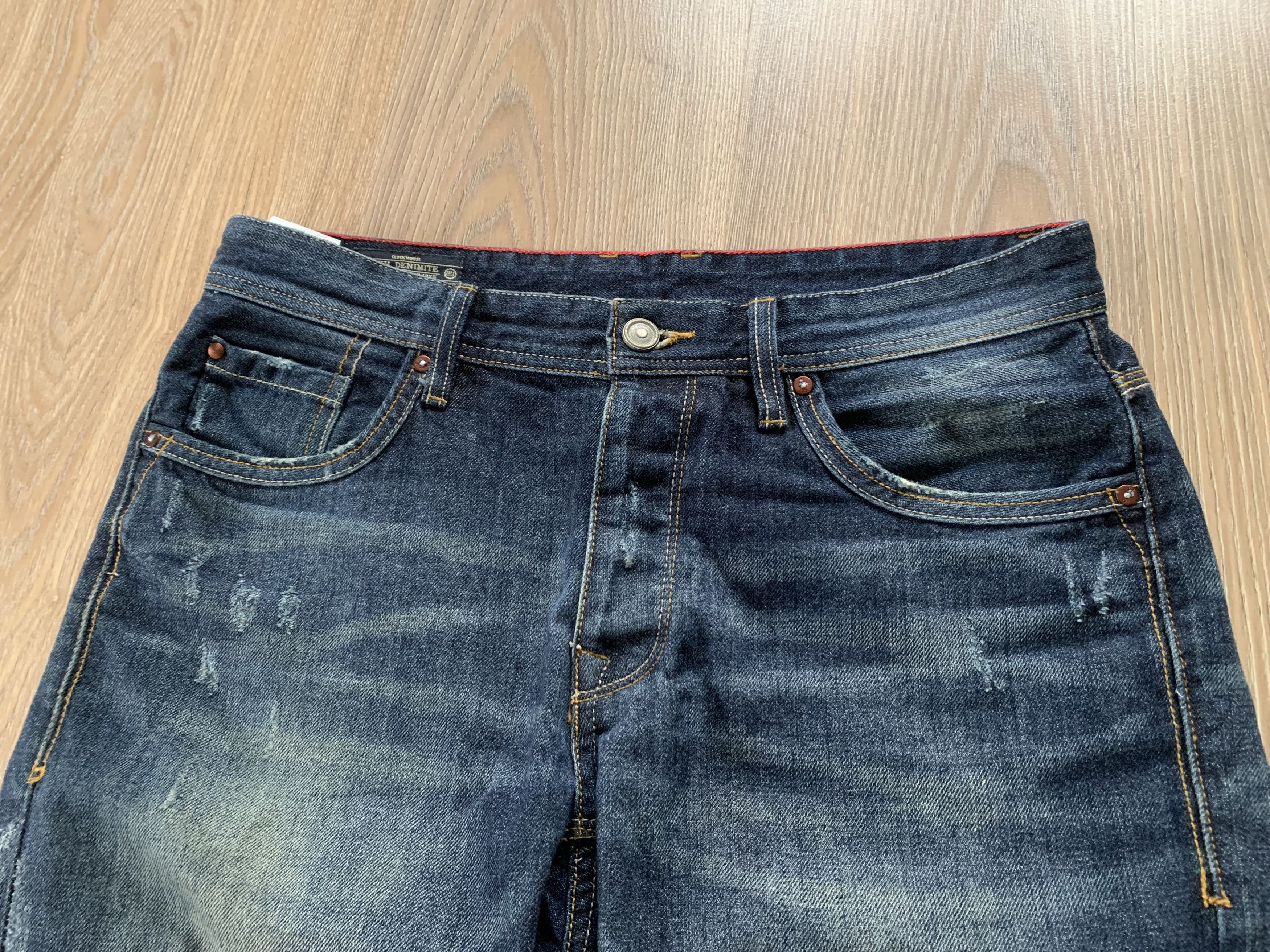 Other CKH Denimite Clockhouse Distressed Denim Shorts Size US 30 / EU 46 - 5 Thumbnail