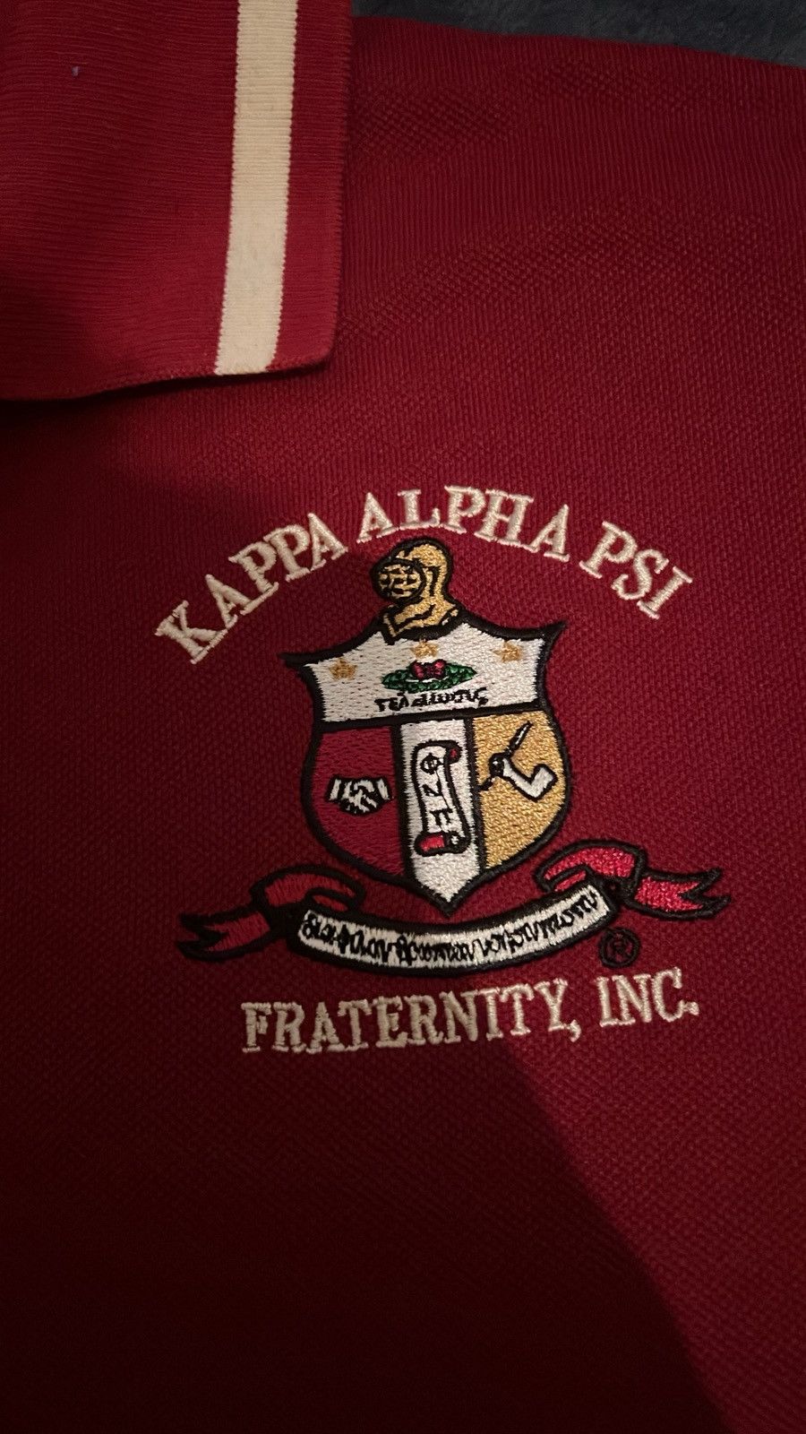 Kappa Kappa alpha psi krimson polo Size US L / EU 52-54 / 3 - 2 Thumbnail