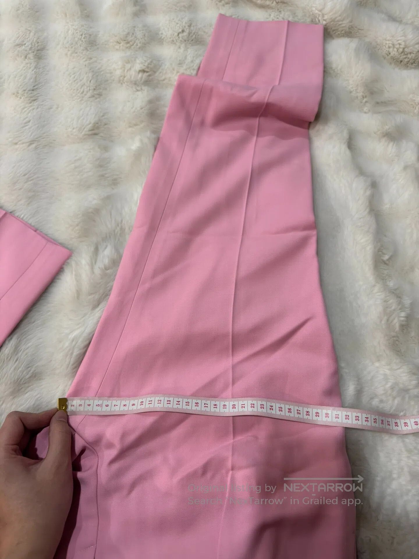 Saint Laurent Paris Saint Laurent Paris Pink Men's Trousers| Size US 30 / EU 46 - 6 Thumbnail