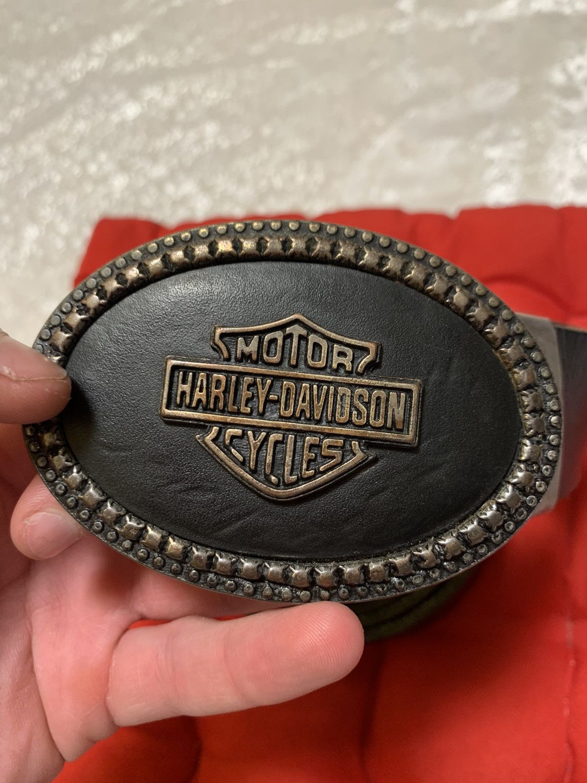 Harley Davidson × Vintage Harley Davidson belt Size ONE SIZE - 4 Thumbnail
