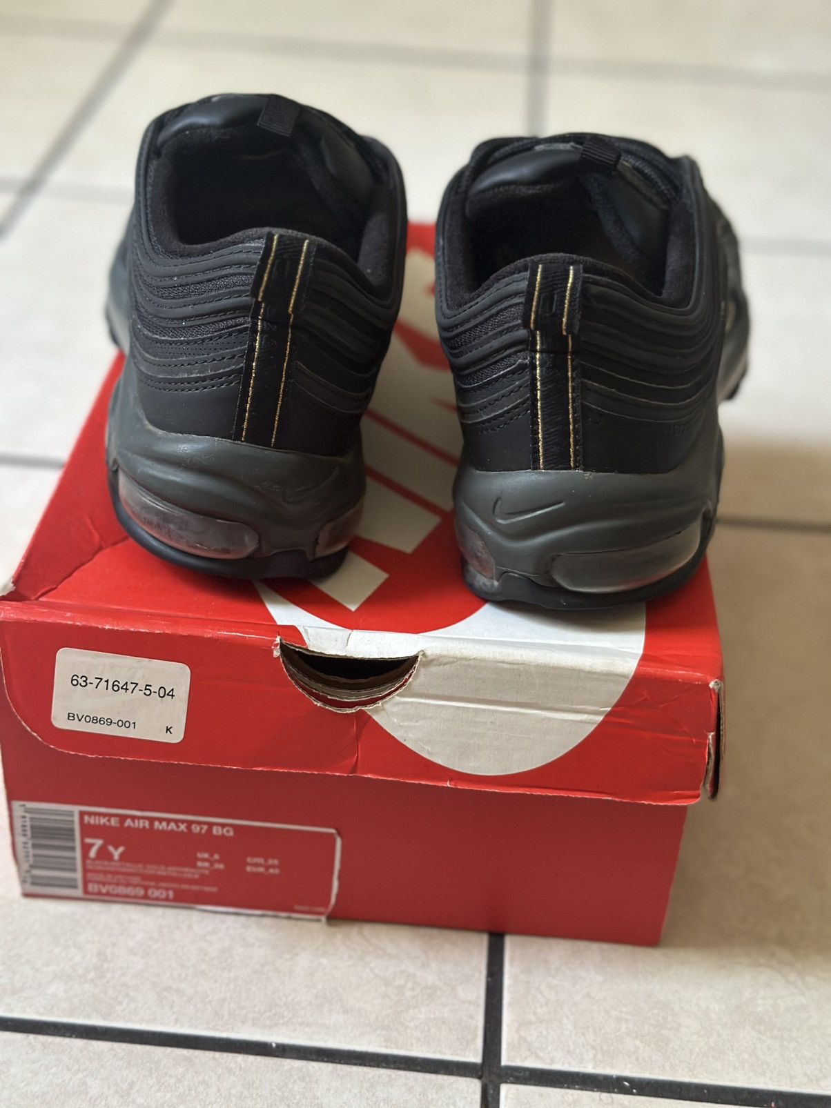 Nike Nike Air Max 97 BG Size US 7 / EU 40 - 4 Thumbnail