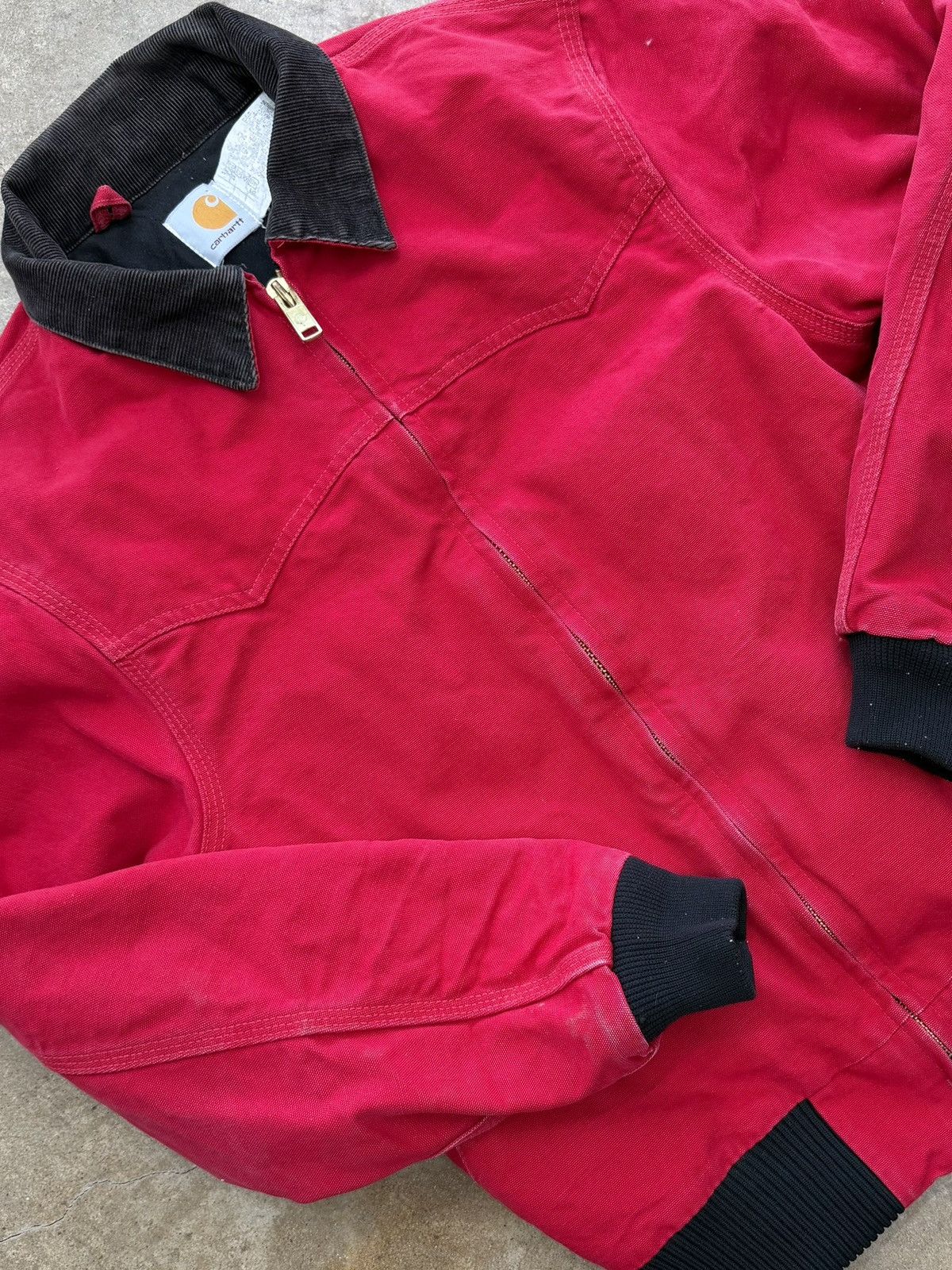 Carhartt × Vintage Carhartt J77 RED 1999 Santa Fe Aztec Southwest