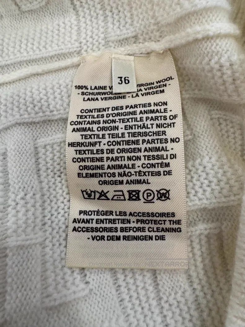 Hermes Hermes Off-white all-over H letter embossed logo women's w Size XS / US 0-2 / IT 36-38 - 6 Thumbnail