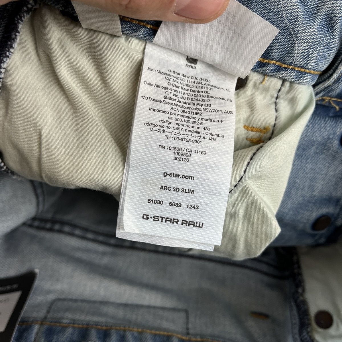 G-Star Vintage Jeans G-star raw cowboy denim skiny hype rare y2k Size US 26 / EU 42 - 15 Thumbnail