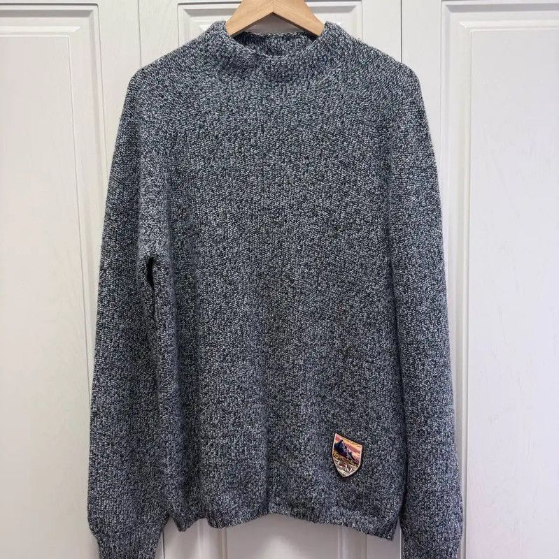 Dior Dior Gray Wool Sweater for Men, XL Size 0089 Size US XL / EU 56 / 4 - 1 Thumbnail