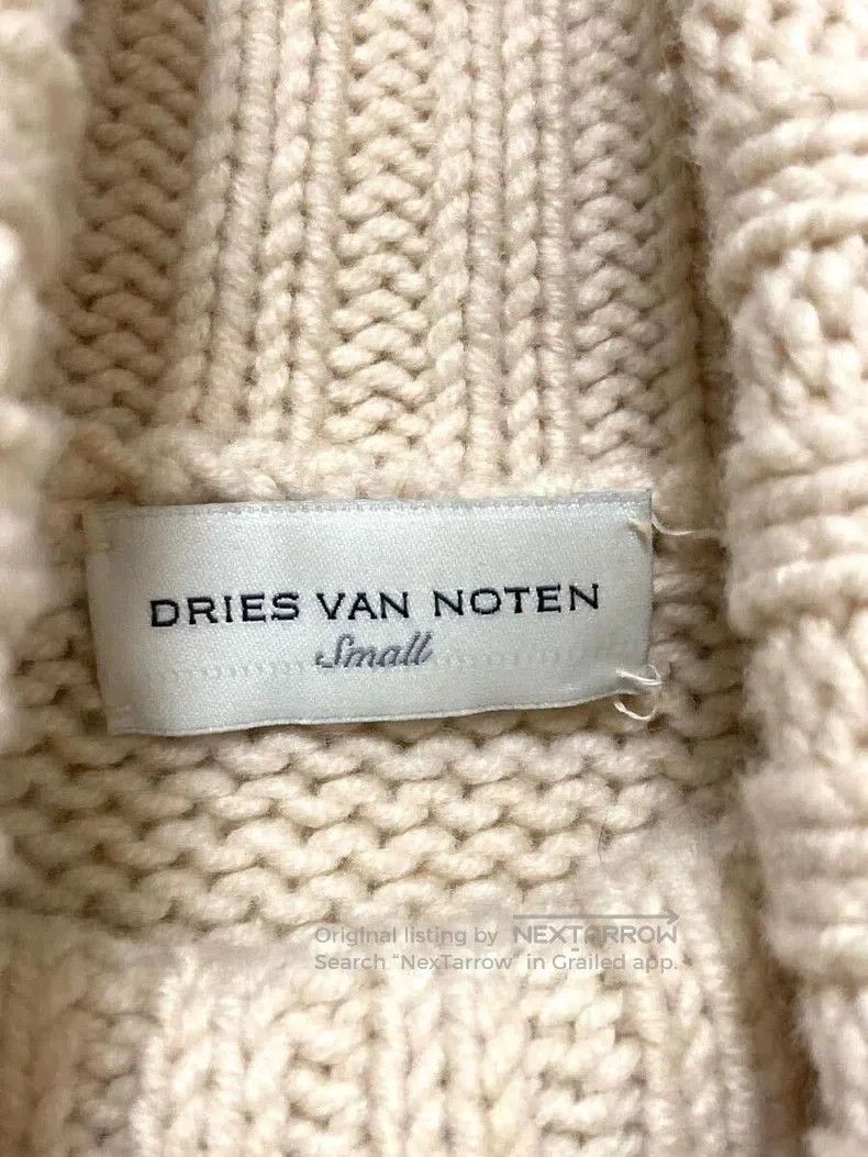 Dries Van Noten Dries Van Noten Men's Turtleneck Sweater. Size US S / EU 44-46 / 1 - 5 Thumbnail