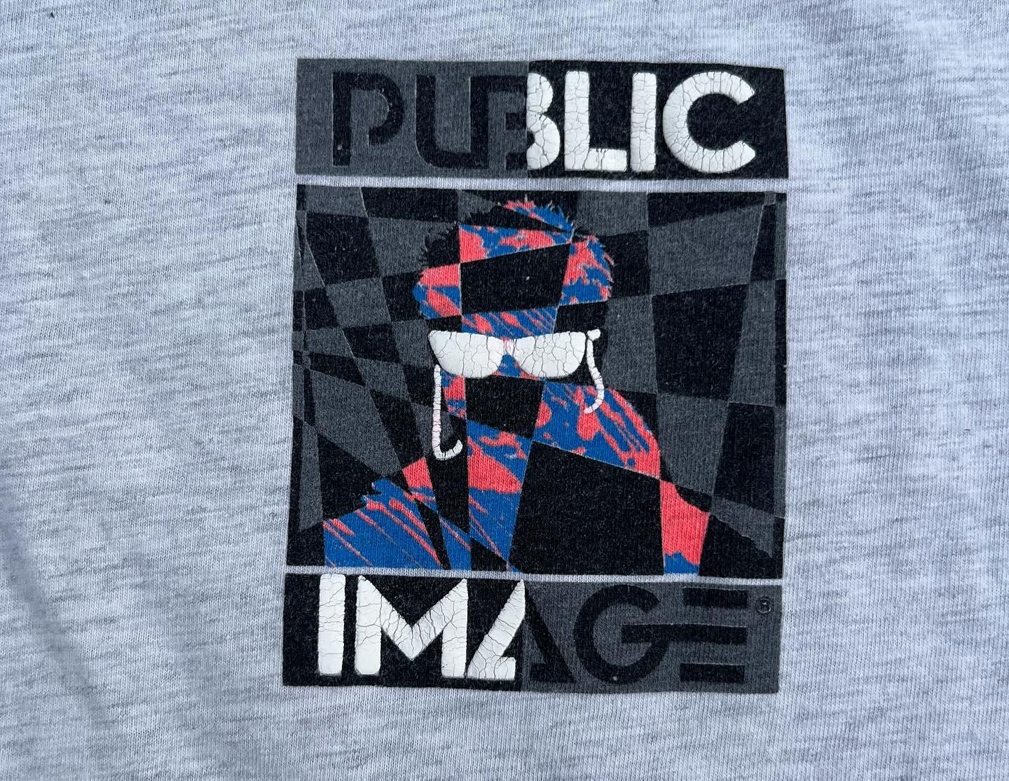 Other Public Image Ltd band shirt 1980s vintage glow in the dark Size US L / EU 52-54 / 3 - 5 Thumbnail