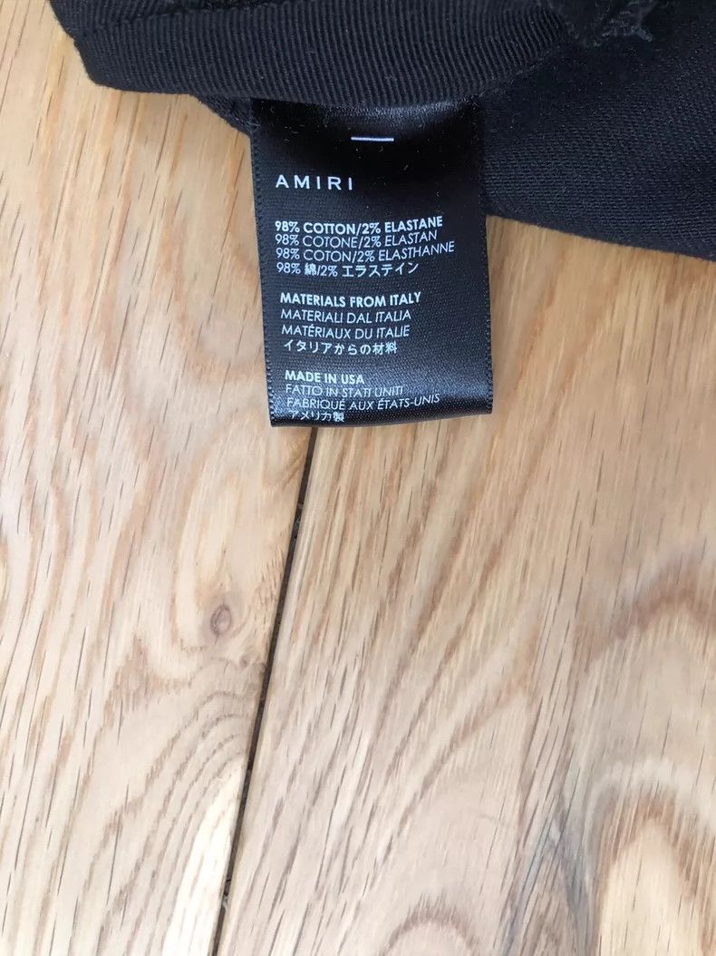 Amiri Amiri 17SS First Generation Cashew Flower Stitched Jeans 25 Size US 32 / EU 48 - 6 Thumbnail