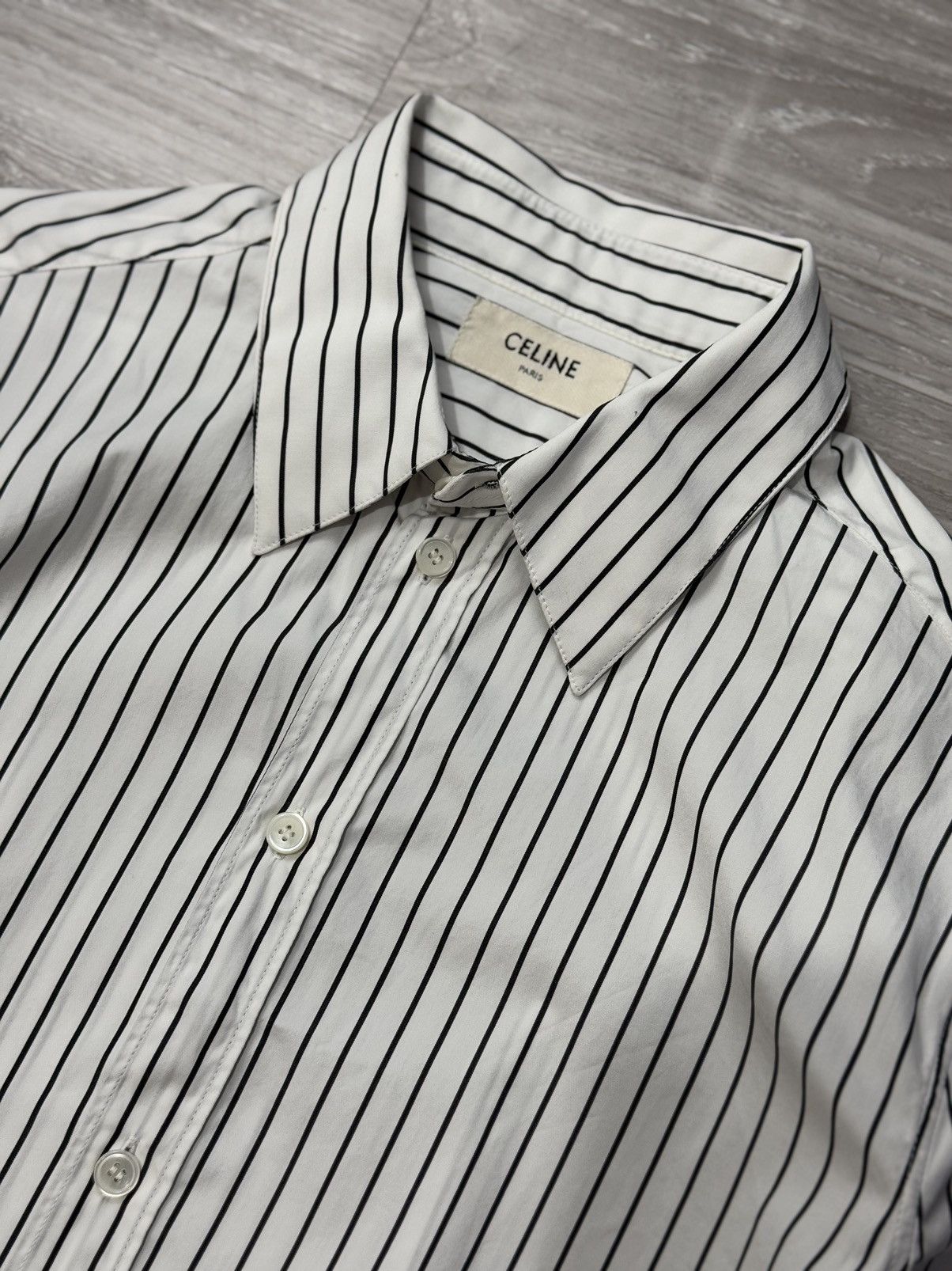 Celine × Hedi Slimane Celine bottondown Size XS / US 0-2 / IT 36-38 - 6 Thumbnail