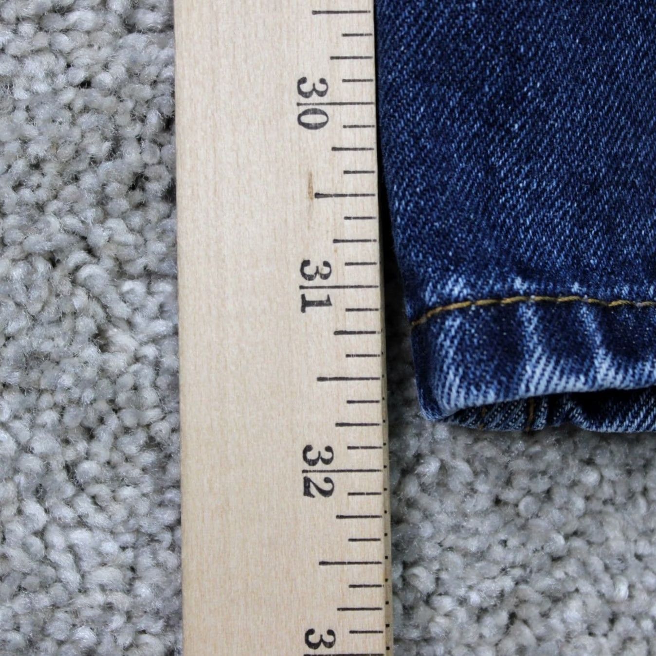 Levi's Levi's 550 Jeans Mens 42x32 Blue Relaxed Straight 5-Pocket Denim Cotton Size US 42 / EU 58 - 4 Thumbnail