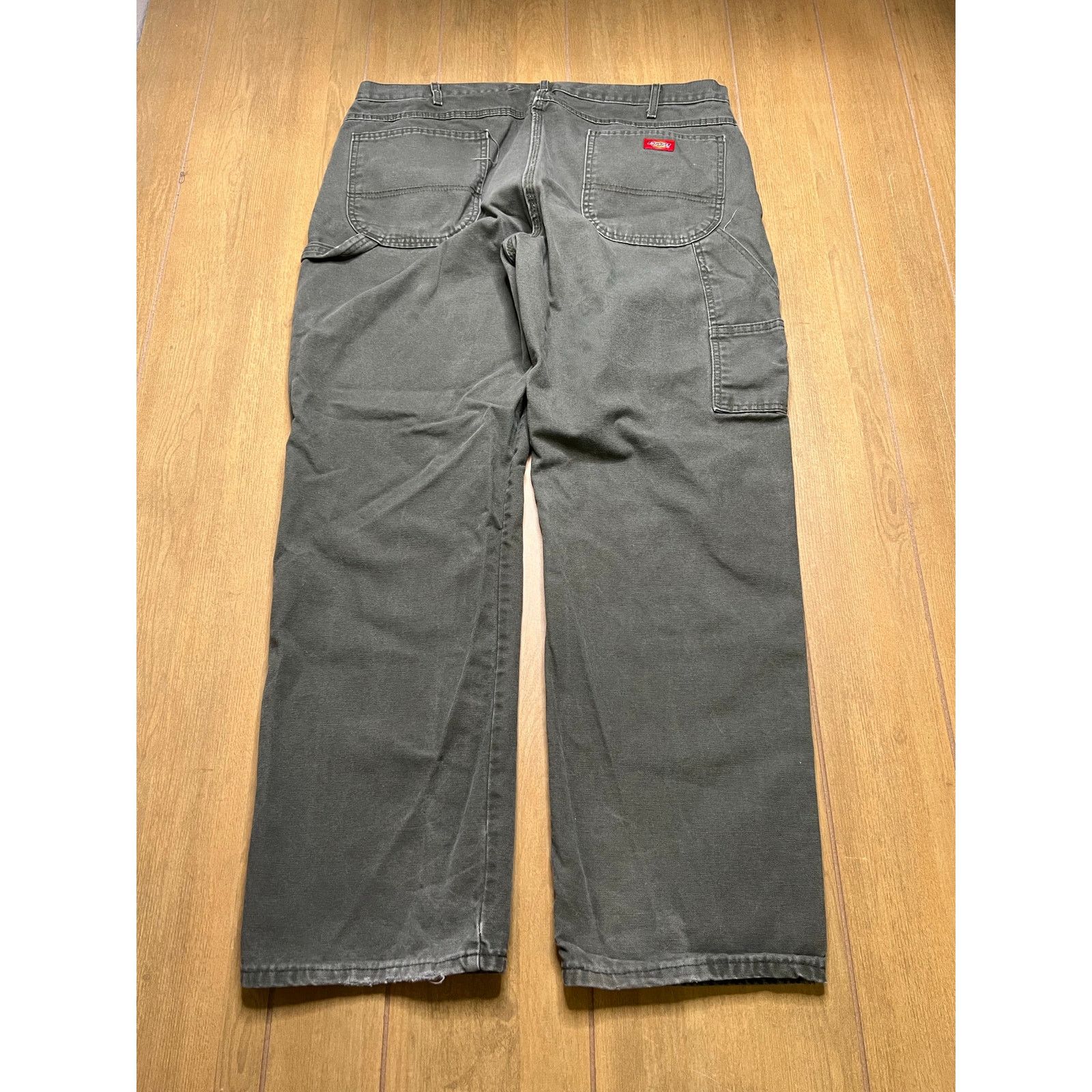 Dickies Vintage Dickies carpenter pants olive green Sz 40x32 baggy Size US 40 / EU 56 - 8 Thumbnail