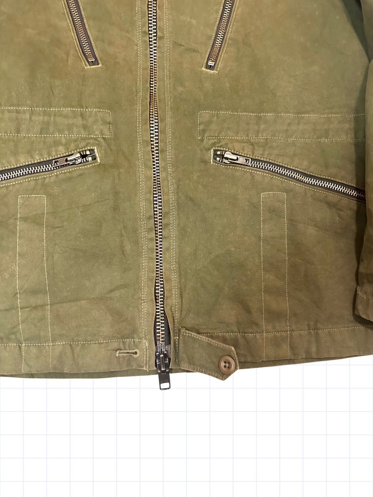 Japanese Brand Vintage Japanese Back Number Large XL Military Parka Jacket Size US XL / EU 56 / 4 - 5 Thumbnail