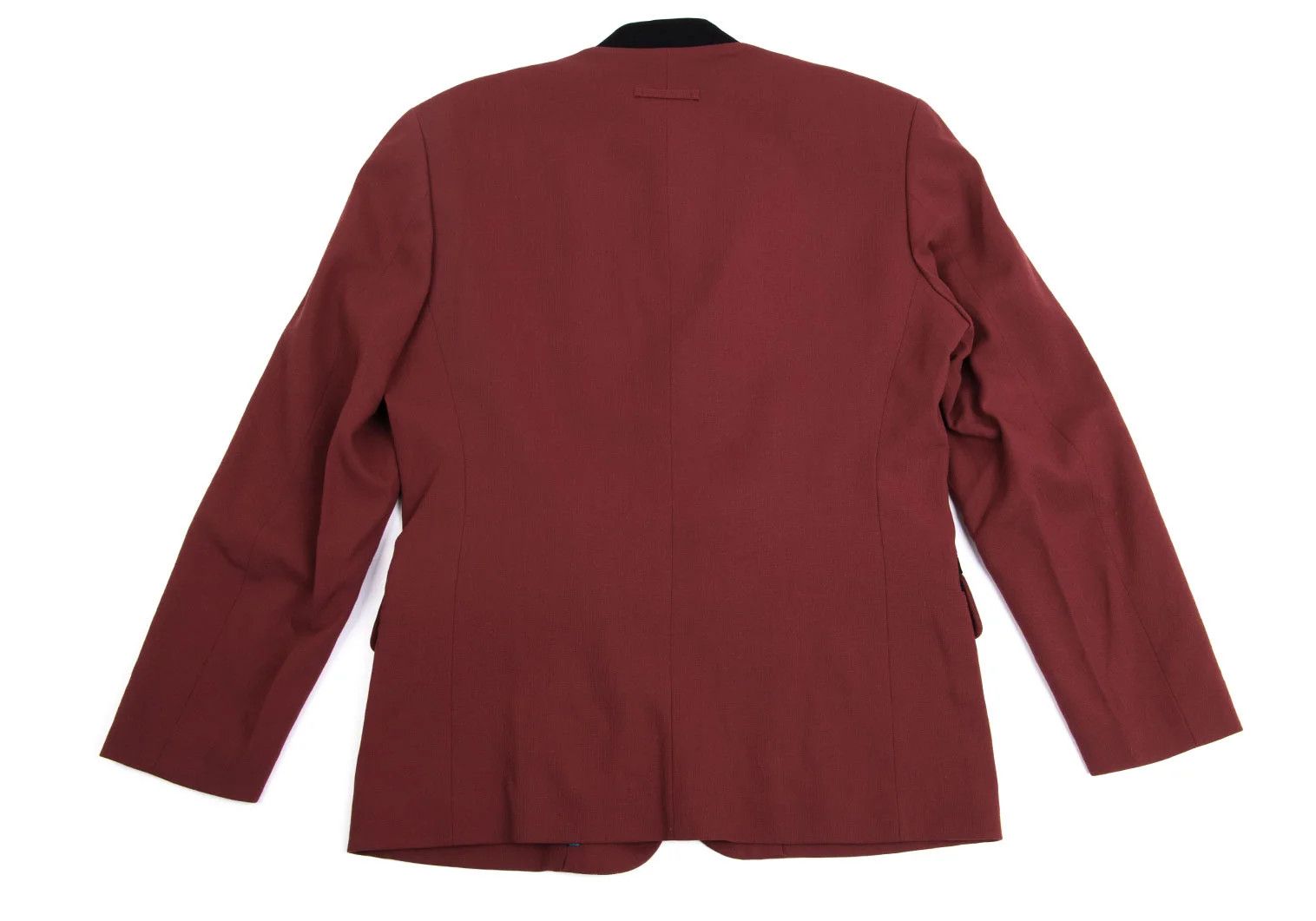 Jean Paul Gaultier Wool Mao Collar Jacket in Bordeaux Size 48 Size US M / EU 48-50 / 2 - 13 Thumbnail