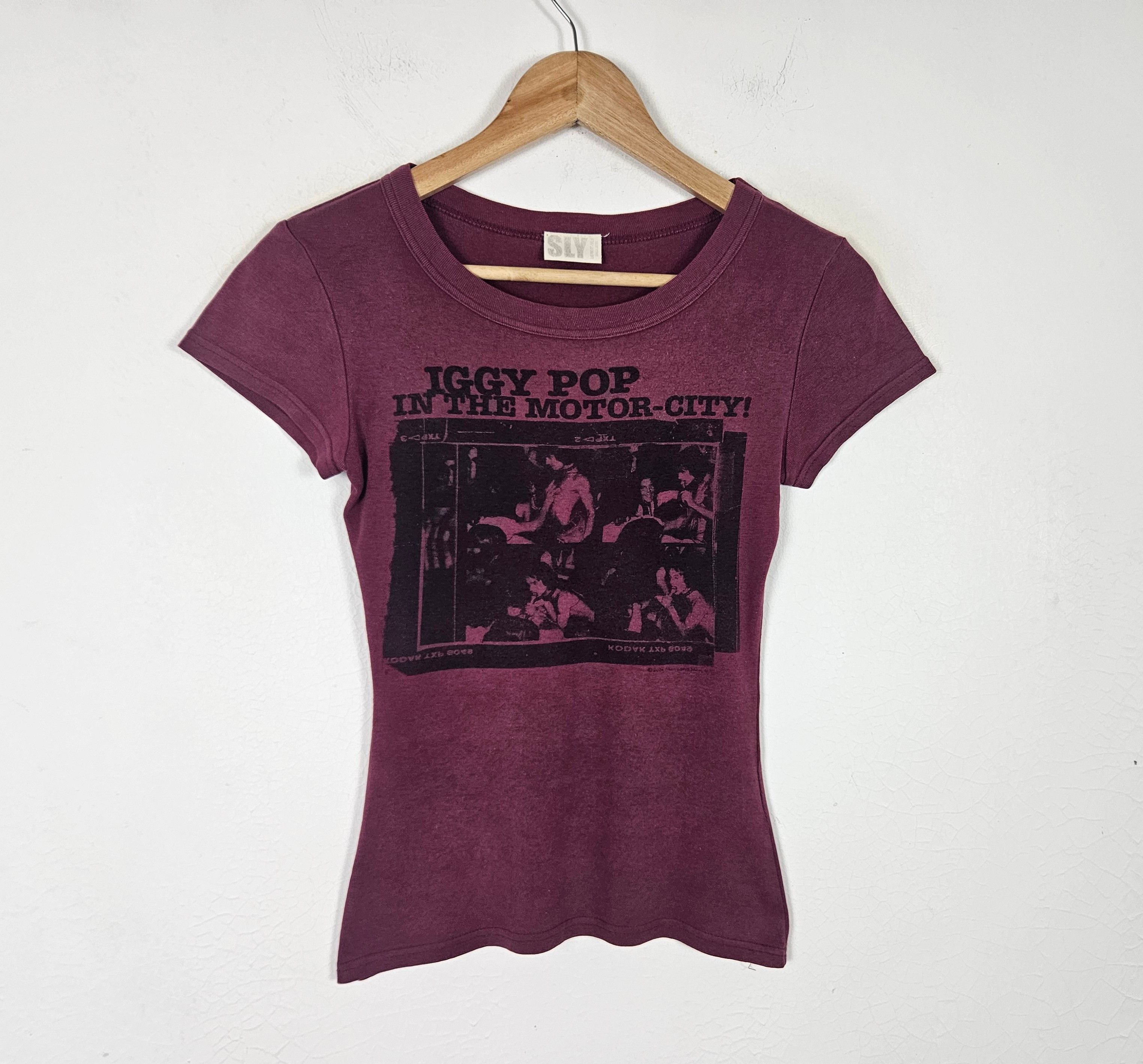 Japanese Brand × Sly Guild SLY Iggy Stooges shirt Size XS / US 0-2 / IT 36-38 - 2 Thumbnail