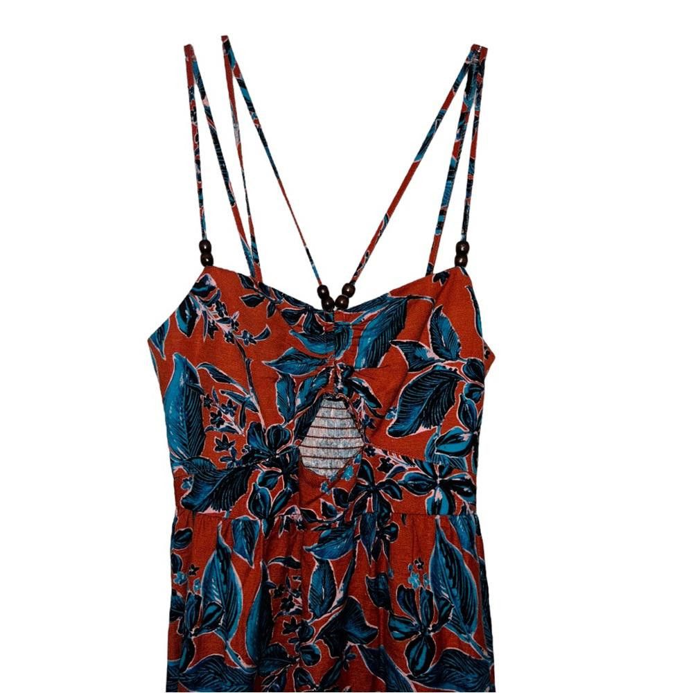 Designer Jason Wu l NWT Tropical Linen Midi Dress Size Small Size S / US 4 / IT 40 - 3 Thumbnail