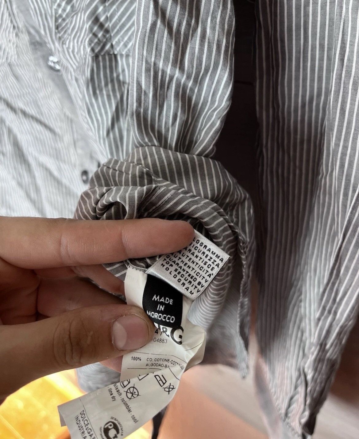 Dolce & Gabbana Mens shirt Dolce & Gabbana size M Size US M / EU 48-50 / 2 - 7 Thumbnail