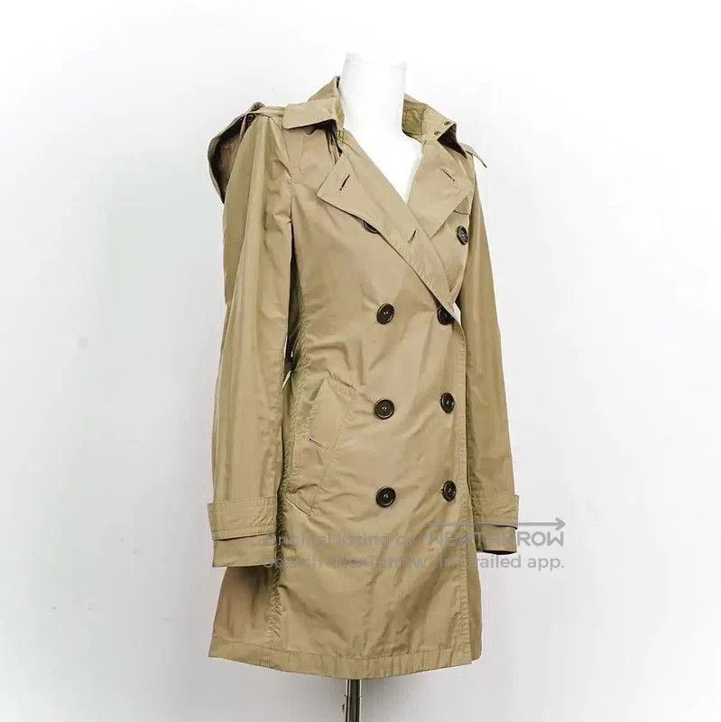 Burberry Burberry M Long Beige Cotton Trench Coat. Size M / US 6-8 / IT 42-44 - 2 Thumbnail