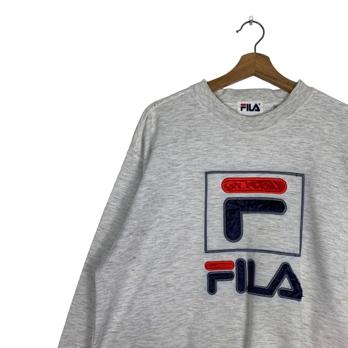 Fila FILA Big Logo Sweatshirt #0509-C23 Size US L / EU 52-54 / 3 - 6 Thumbnail