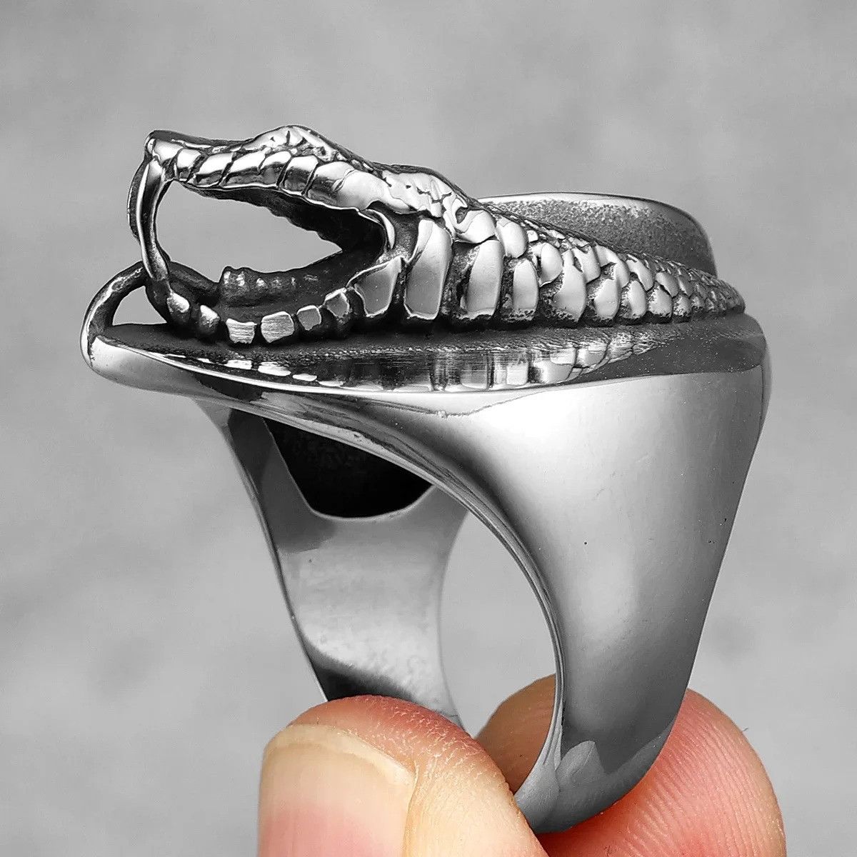 Japanese Brand × Vintage Coiled Snake Ring Size ONE SIZE - 4 Thumbnail