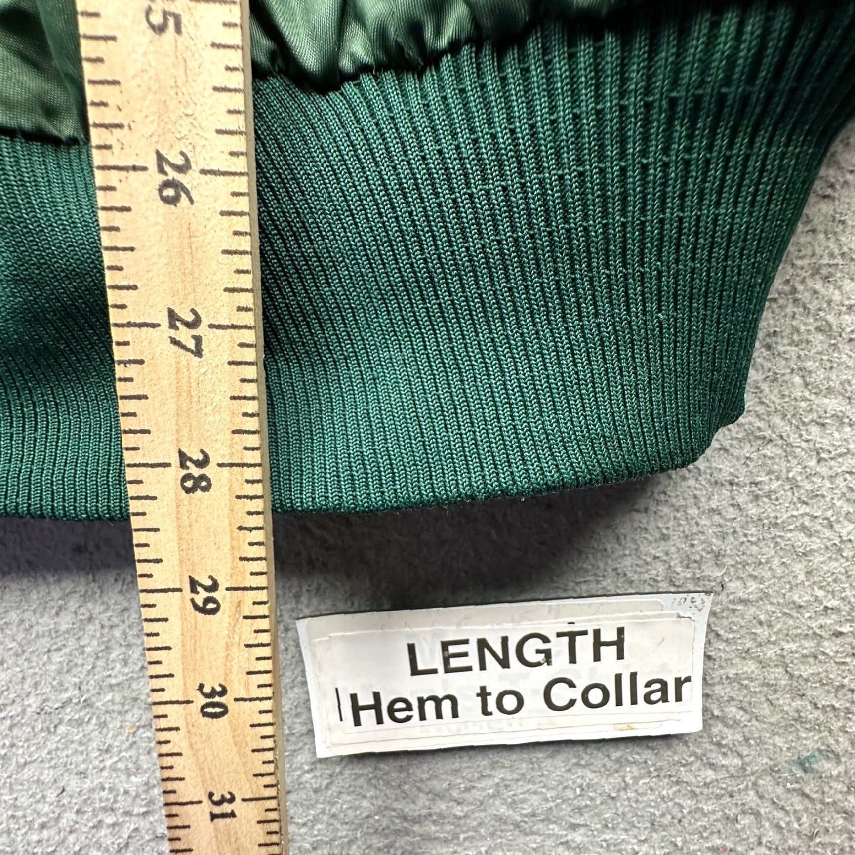 Vintage VINTAGE Golden Bay B-15 Bomber Flight Full Zip Snap Button Jacket Mens XL Green Black Military Jacket Size US XL / EU 56 / 4 - 5 Thumbnail