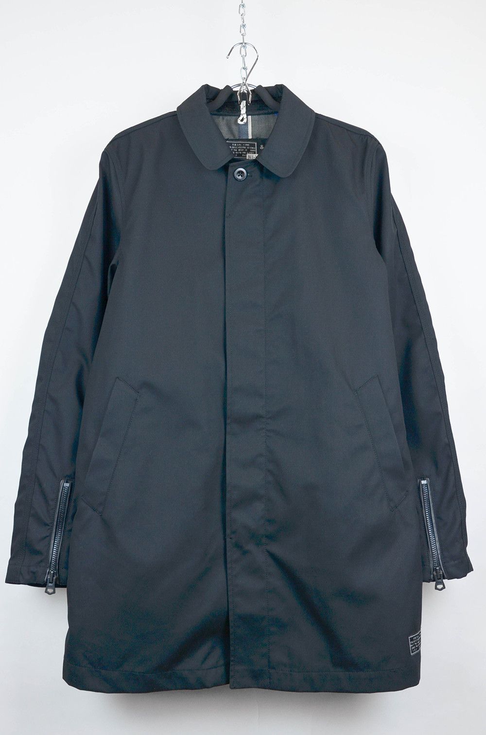 DIESEL Hi-Low Perfomance Black Coat - L