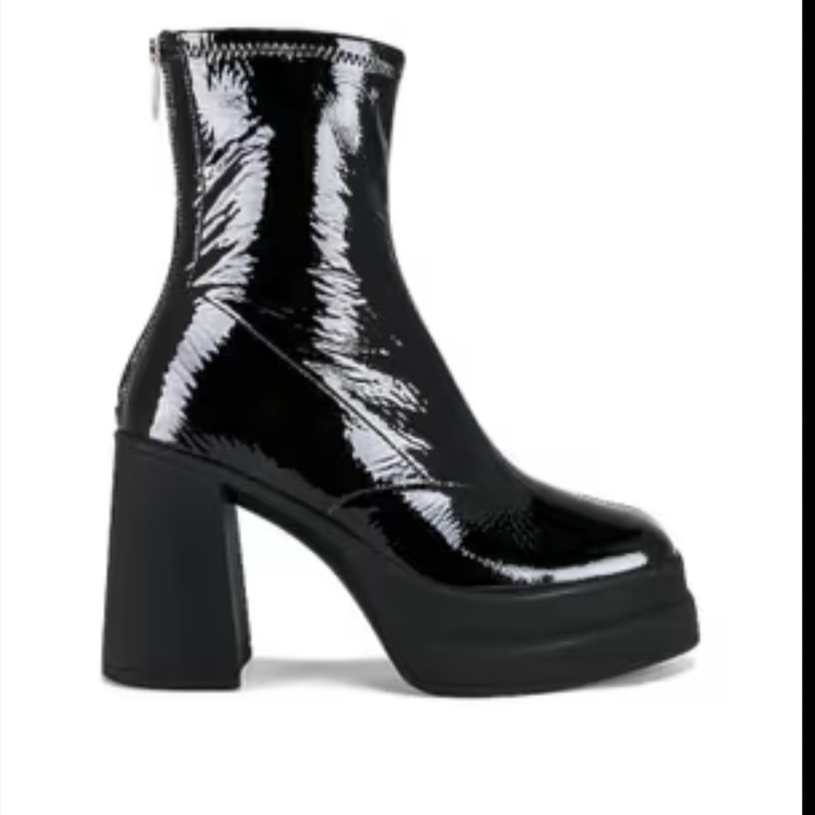 Free People Free People Women’s Patent Leather Platform Boots Booties 36 Size US 5.5 / IT 35.5 - 4 Thumbnail